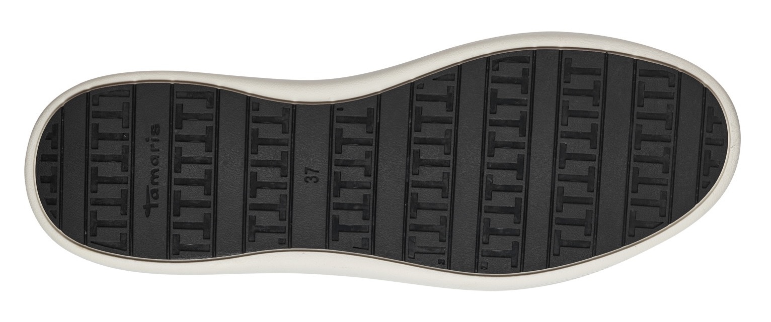 Tamaris Plateausneaker  , Freizeitschuh, Halbschuh, Schnürschh mit Wechselfussbett