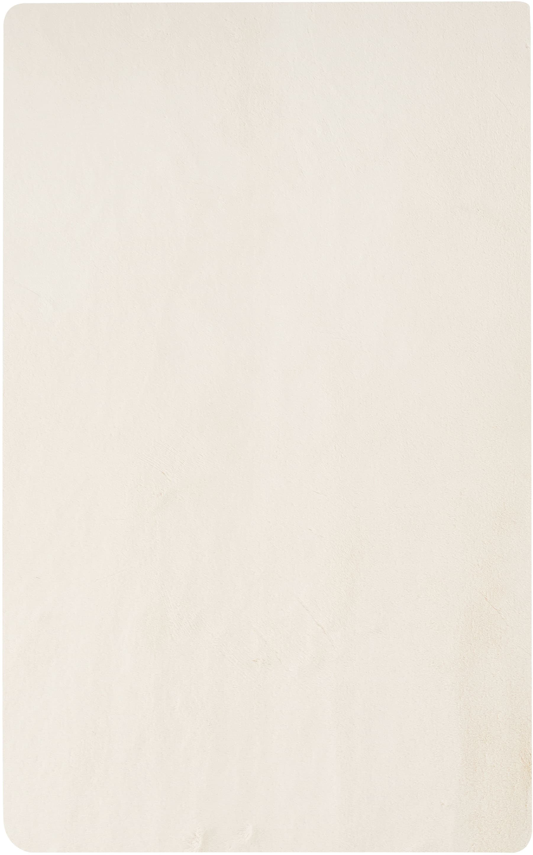 Bruno Banani Fellteppich »Rabbit 2, Kunstfell Teppich, Modern« rechteckig 25 mm Höhe Kaninchenfell-Haptik, sehr weich, Wohnzimmer, Schlafzimmer, Esszimmer