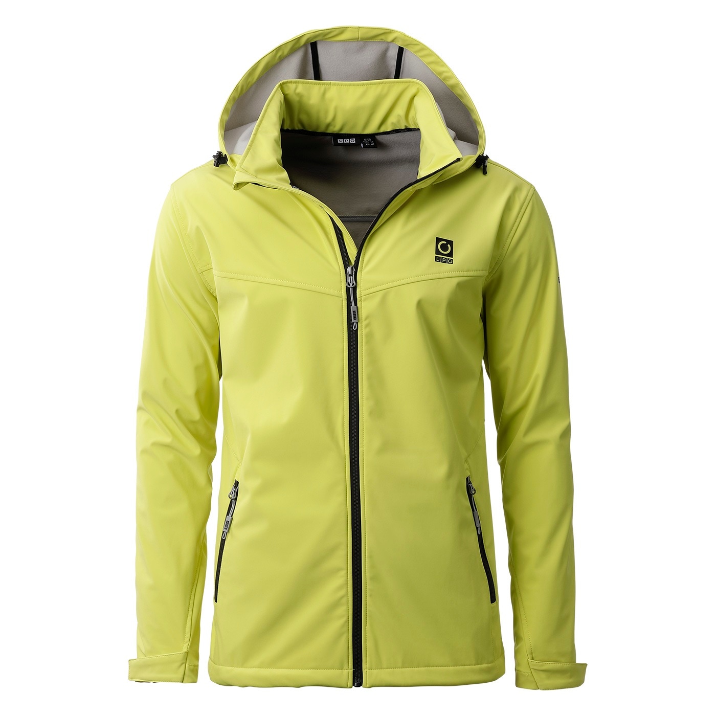 LPO Softshelljacke »Softshelljacke Melvin« mit Kapuze abnehmbare, verstellbare Kapuze