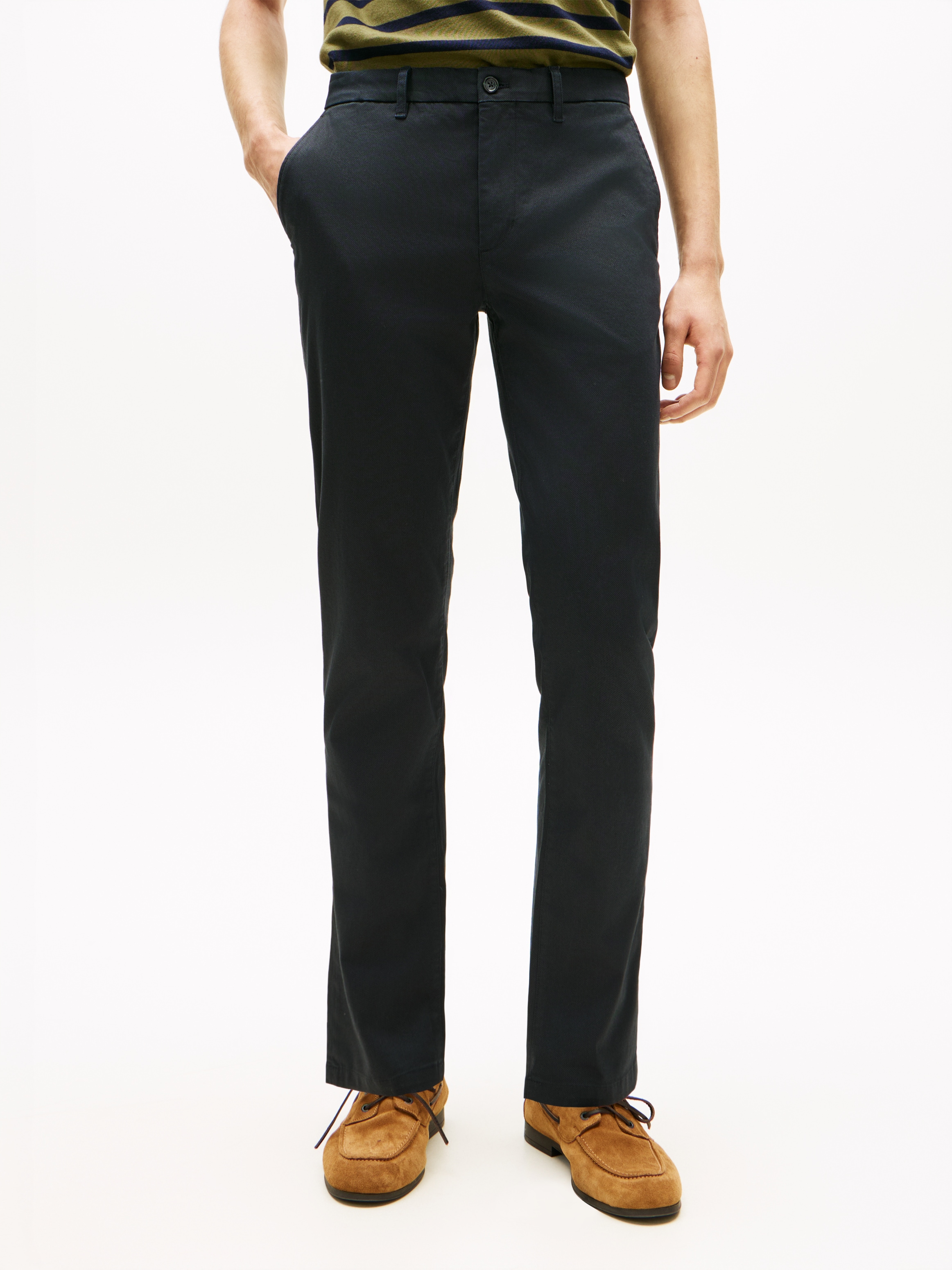 Tommy Hilfiger 5-Pocket-Hose »BLEECKER PRINTED STRUCTURE«  slim fit, modisch, mit Struktur