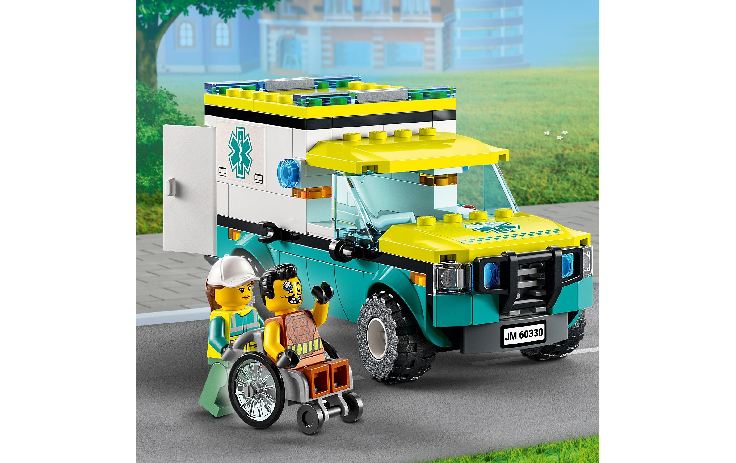 LEGO® Spielbausteine »Krankenhaus 60330«, (816 St.)
