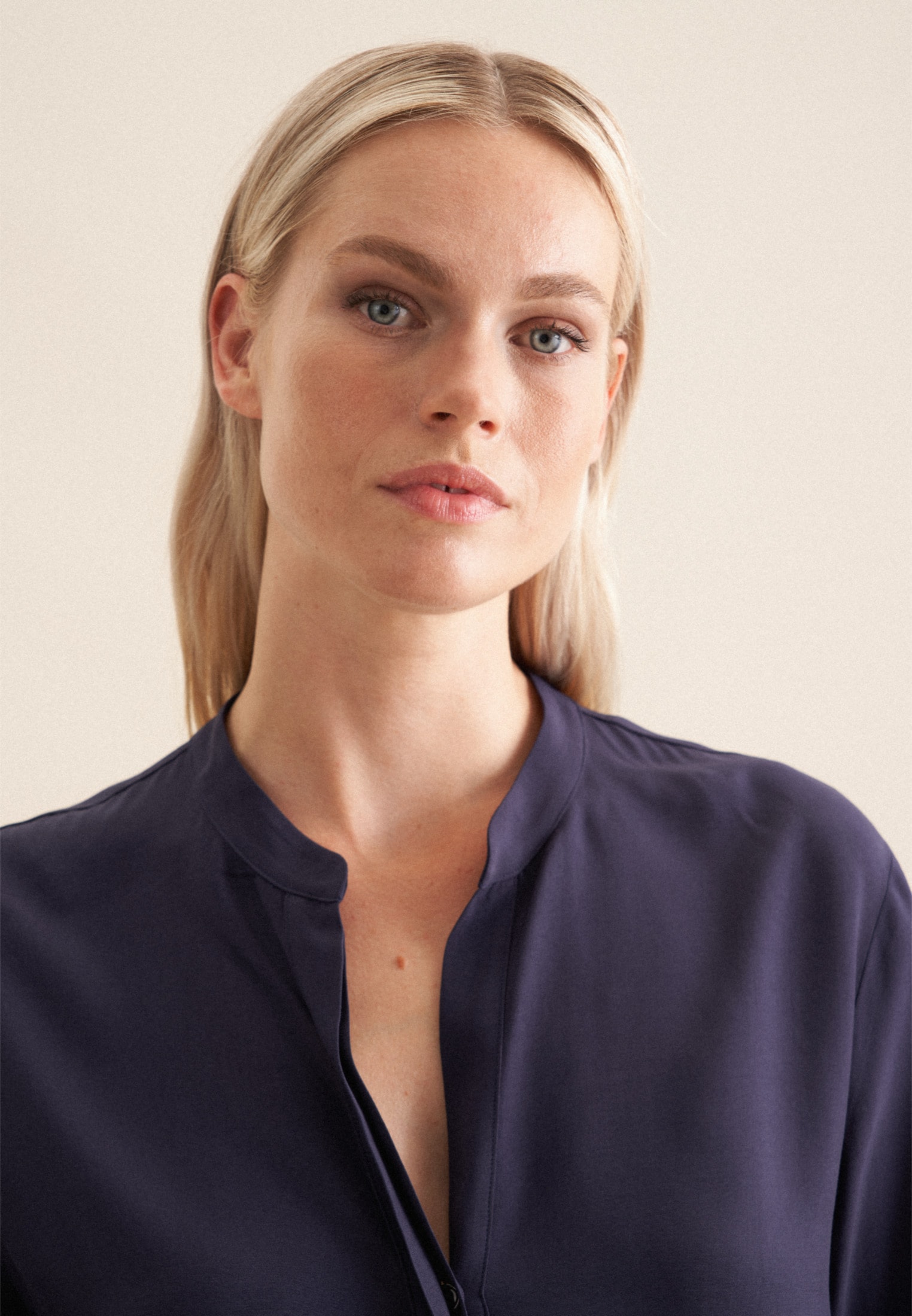 seidensticker Klassische Bluse »Schwarze Rose«, Tunika Uni