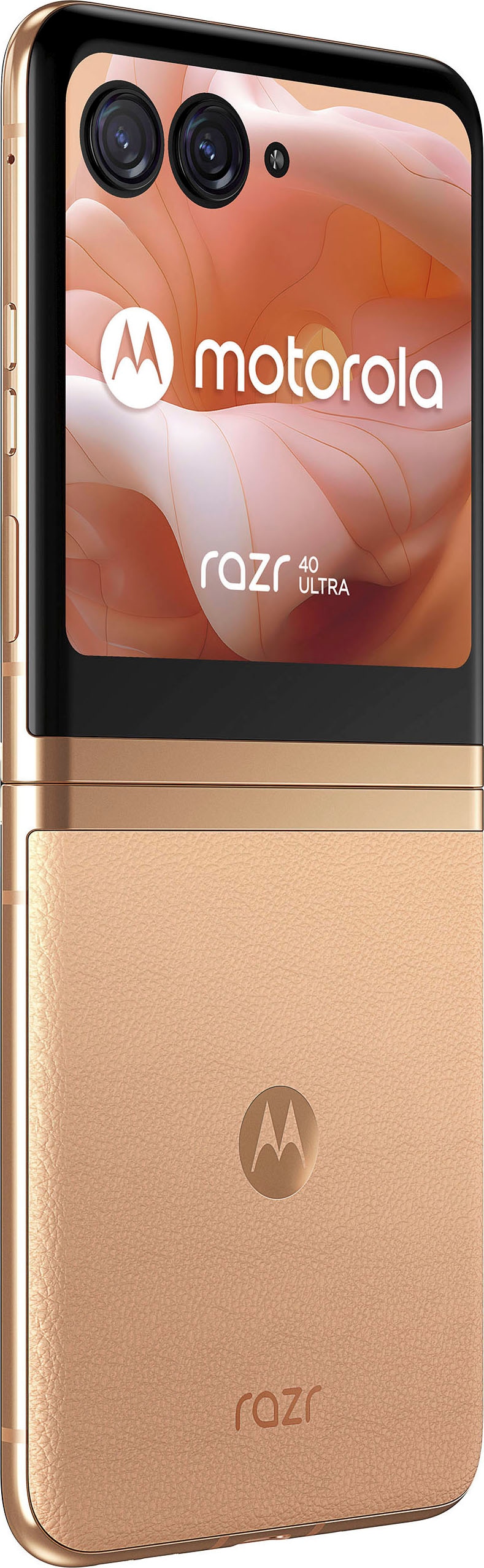Motorola Smartphone »Motorola razr40 ultra« Peach Fuzz