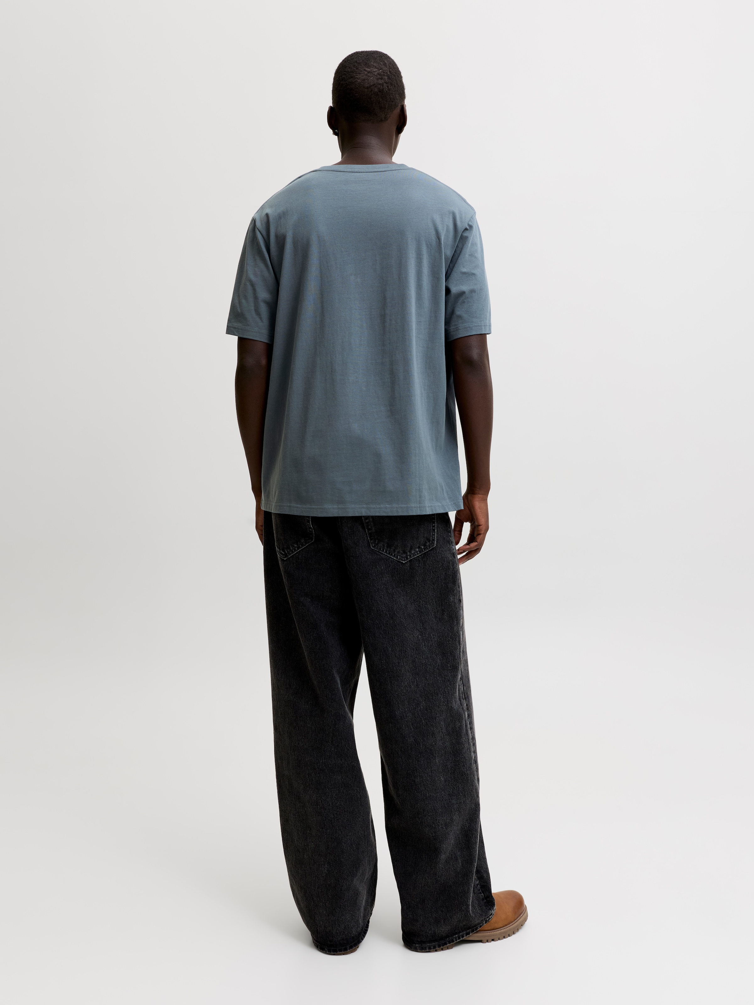 Jack & Jones T-Shirt »JJEDENVER LOGO TEE SS O-NECK SN« Baumwolle, relaxed fit