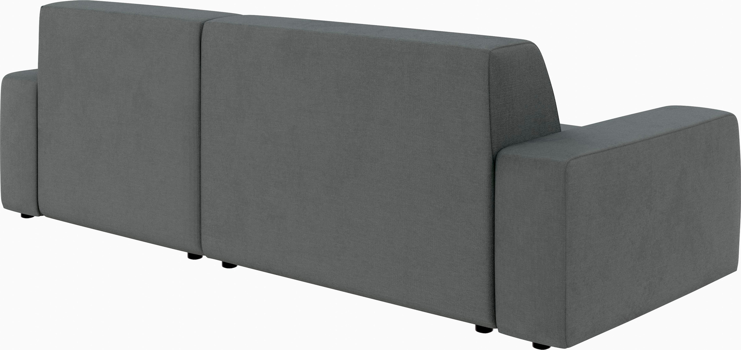 TRENDMANUFAKTUR Ecksofa »Wien, wahlweise mit Sitzvorschub und Bettkasten, Breite 246 cm« L-Form, in trendigem Cordstoff