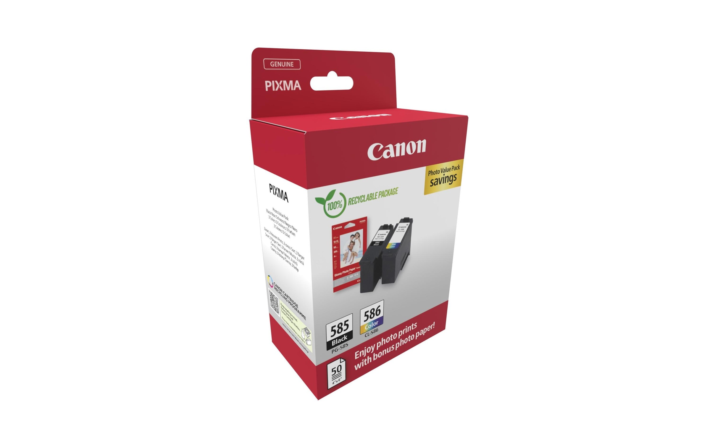 Canon Cartouche d'encre »PG-585/CL-586 BK/C/M/Y«
