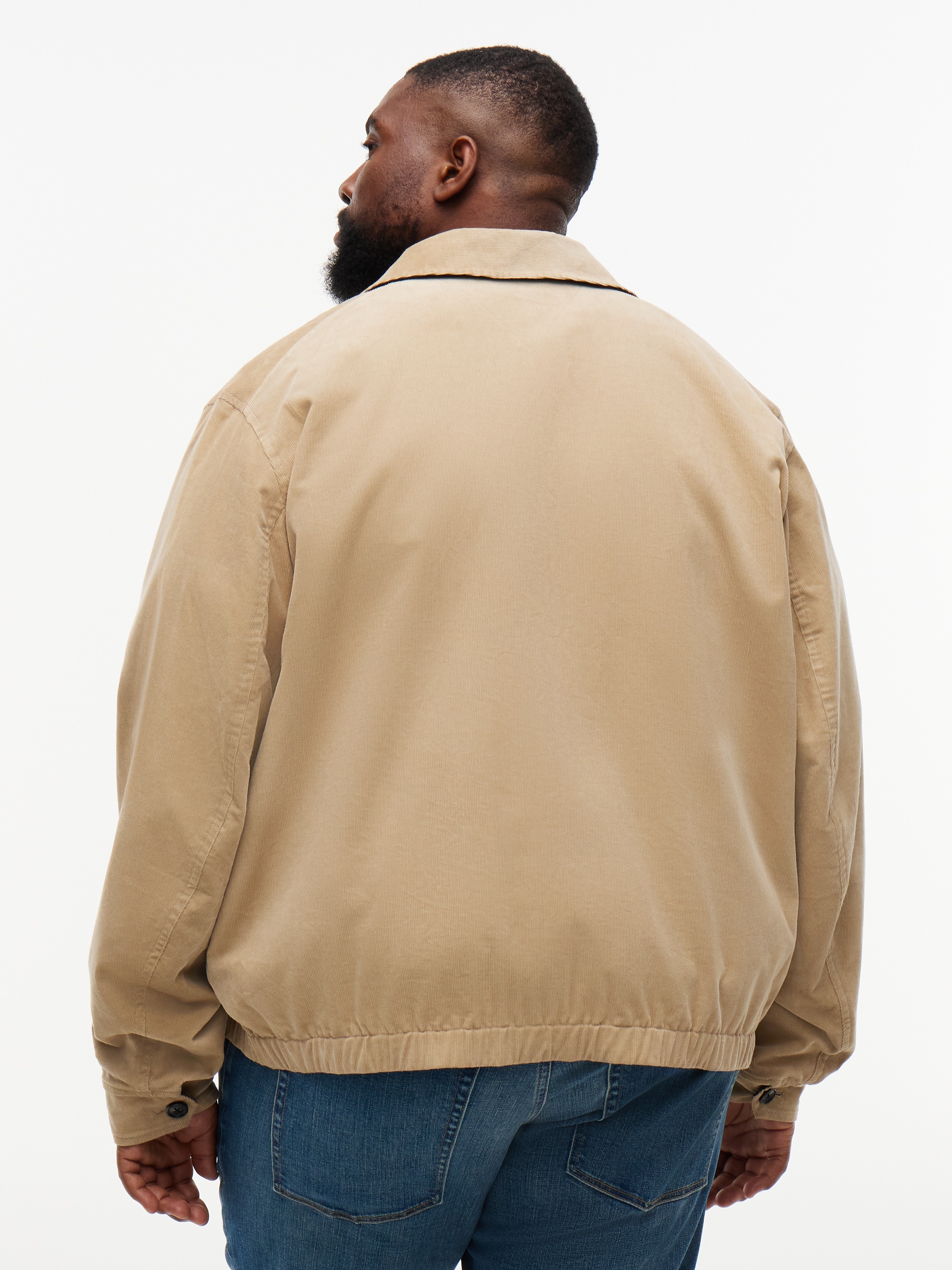 Tommy Hilfiger Big & Tall Wendejacke »BT-REVERSIBLE CORDUROY IVY« Grosse Grössen, elastischer Bund