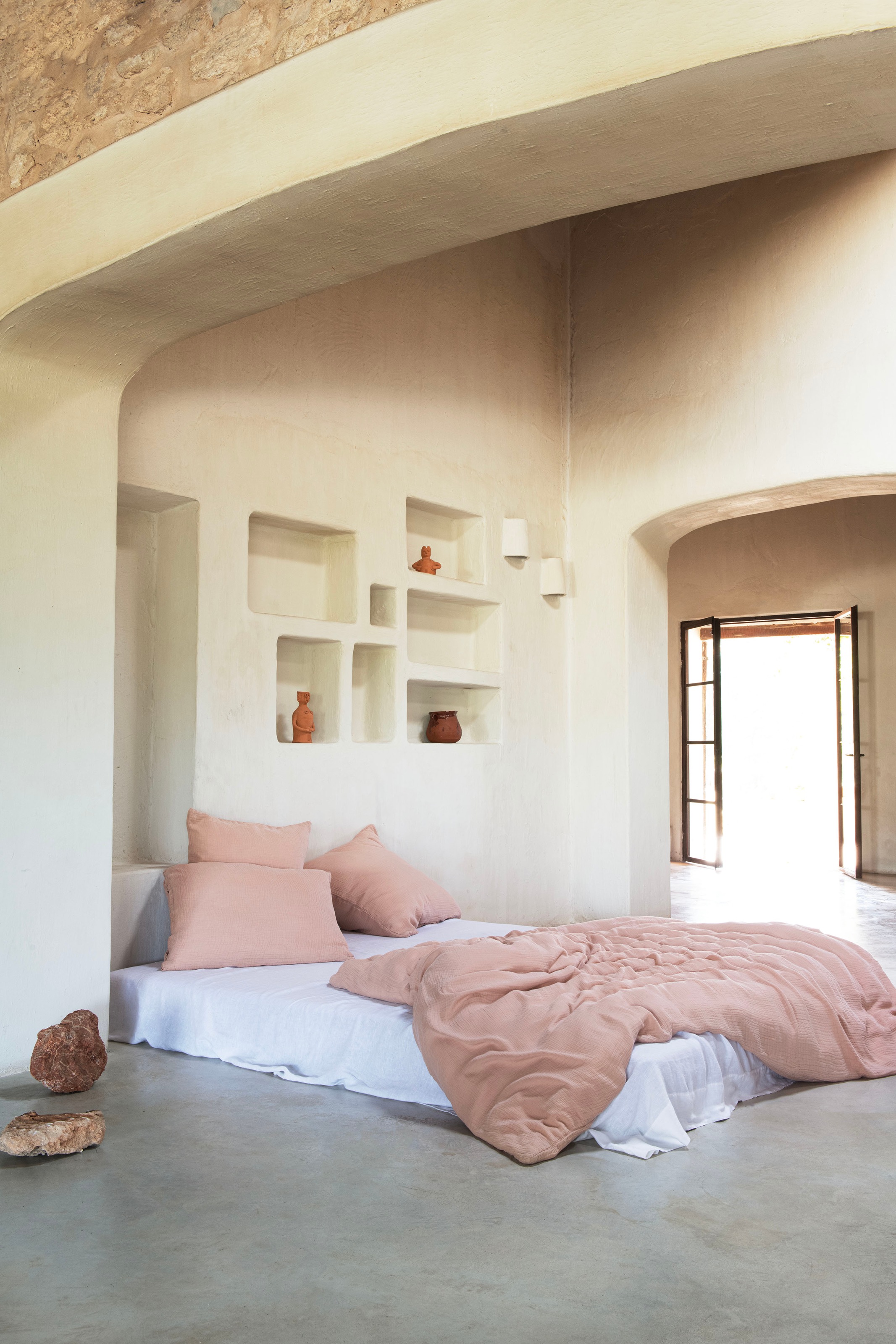 Journey Living Bettbezug »Ibiza, Musselin Doppelgewebe«, (1 St.)