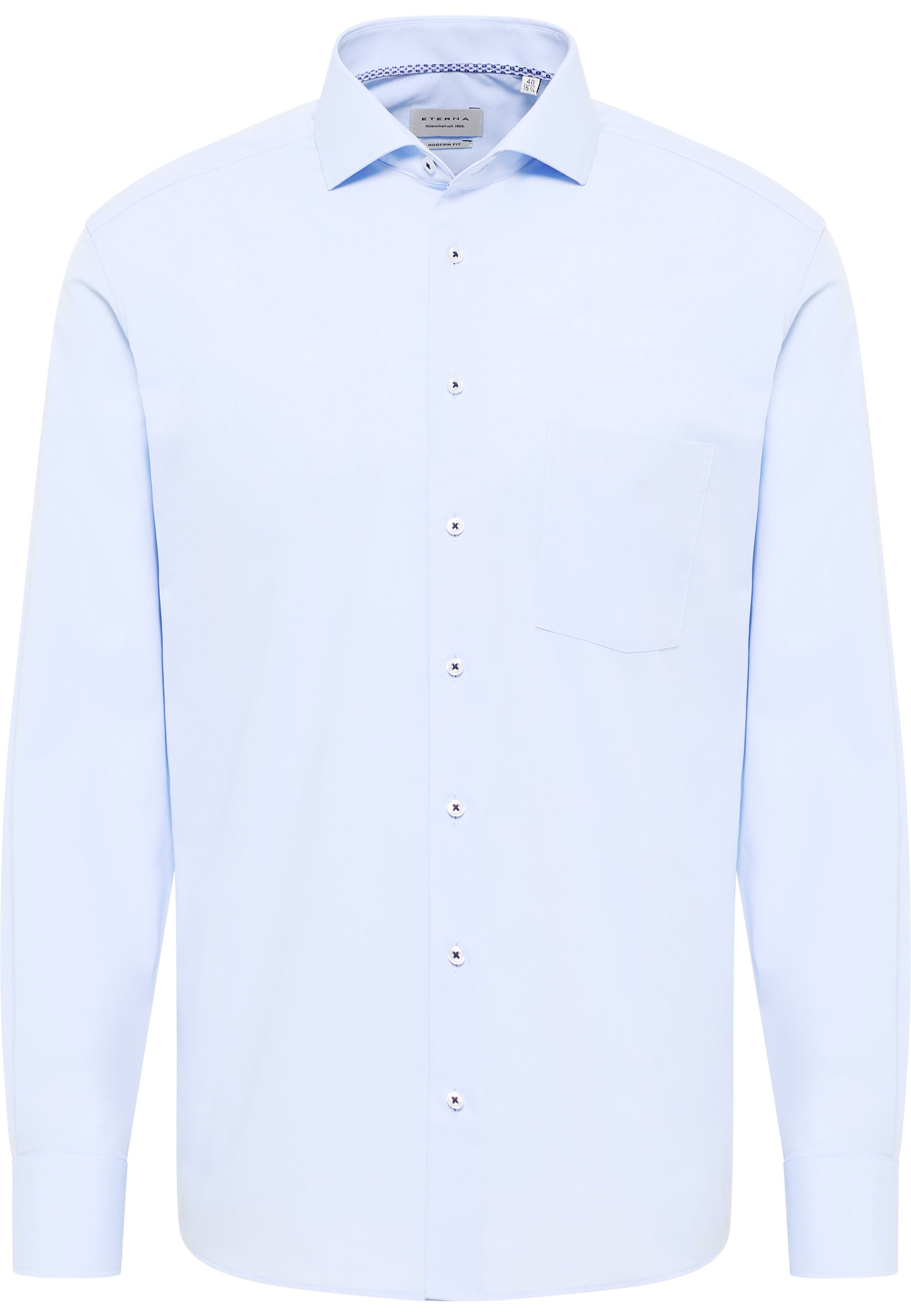 Eterna Langarmhemd »MODERN FIT«, NON IRON (bügelfrei)