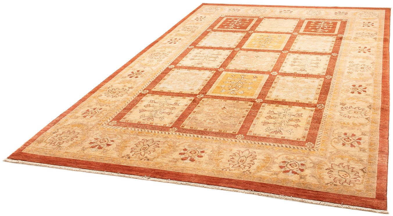 Image of morgenland Orientteppich »Ziegler - 295 x 195 cm - rost«, rechteckig, 6 mm Höhe, Wohnzimmer, Handgeknüpft, Einzelstück mit Zertifikat bei Ackermann Versand Schweiz