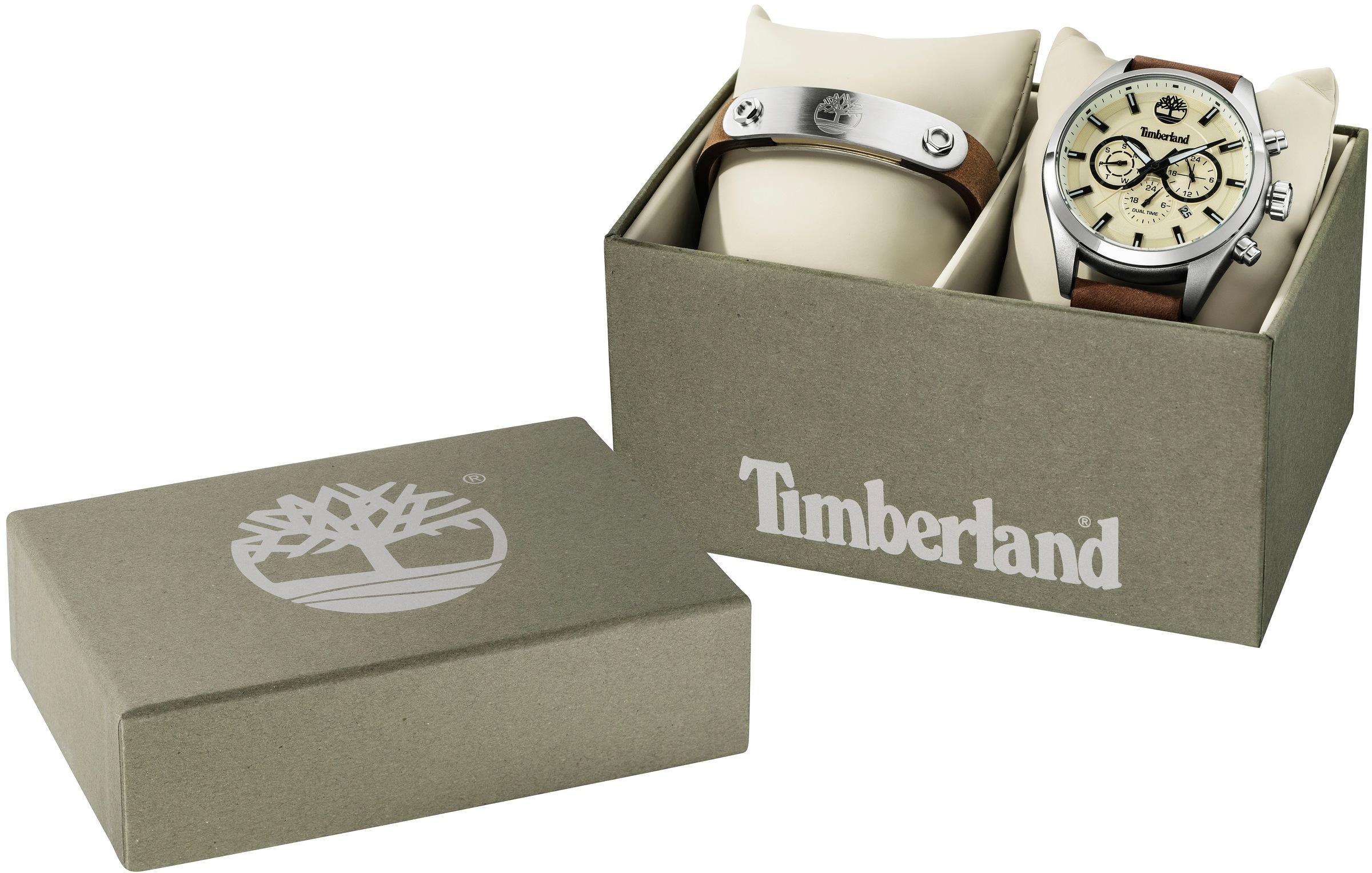 Image of Timberland Multifunktionsuhr »ASHMONT-SET, TBL.ASHM.SET.20«, (Set, 2 tlg., Uhr mit Schmuck-Armband) bei Ackermann Versand Schweiz