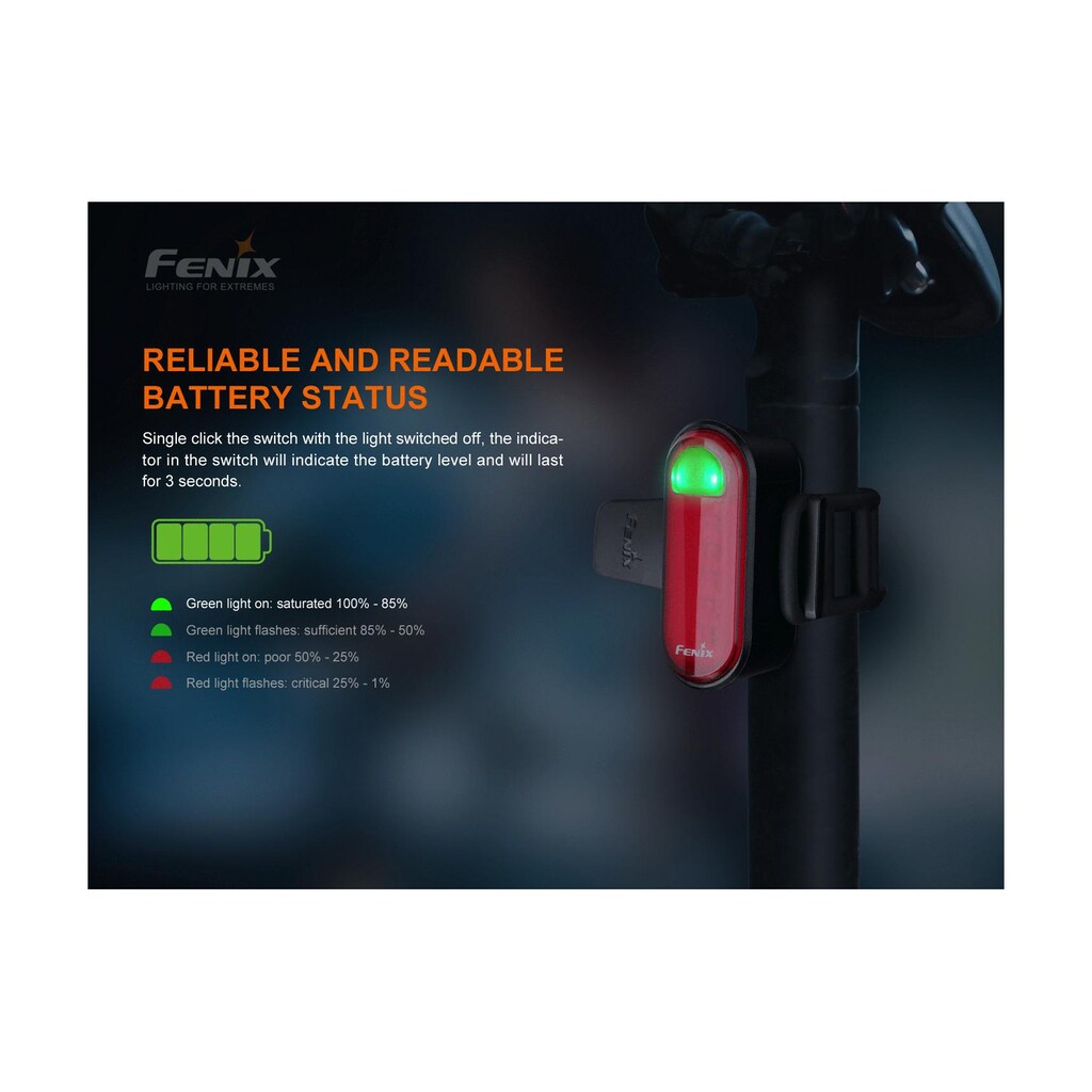 Fenix Fahrradbeleuchtung »BC05R V2.0«