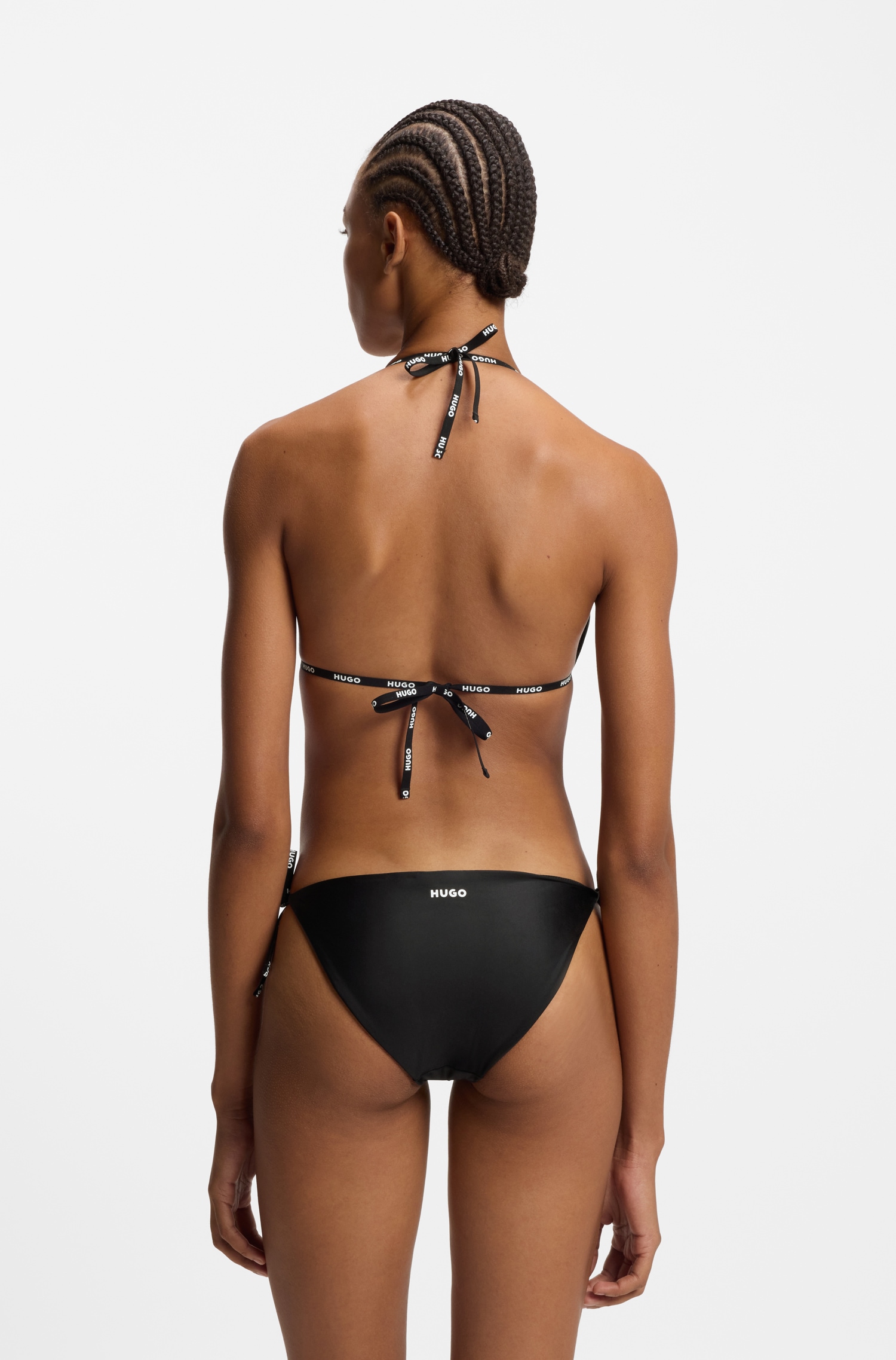 HUGO Underwear Pantalon de bikini »Pure Side« avec bandes logo, coupe normale