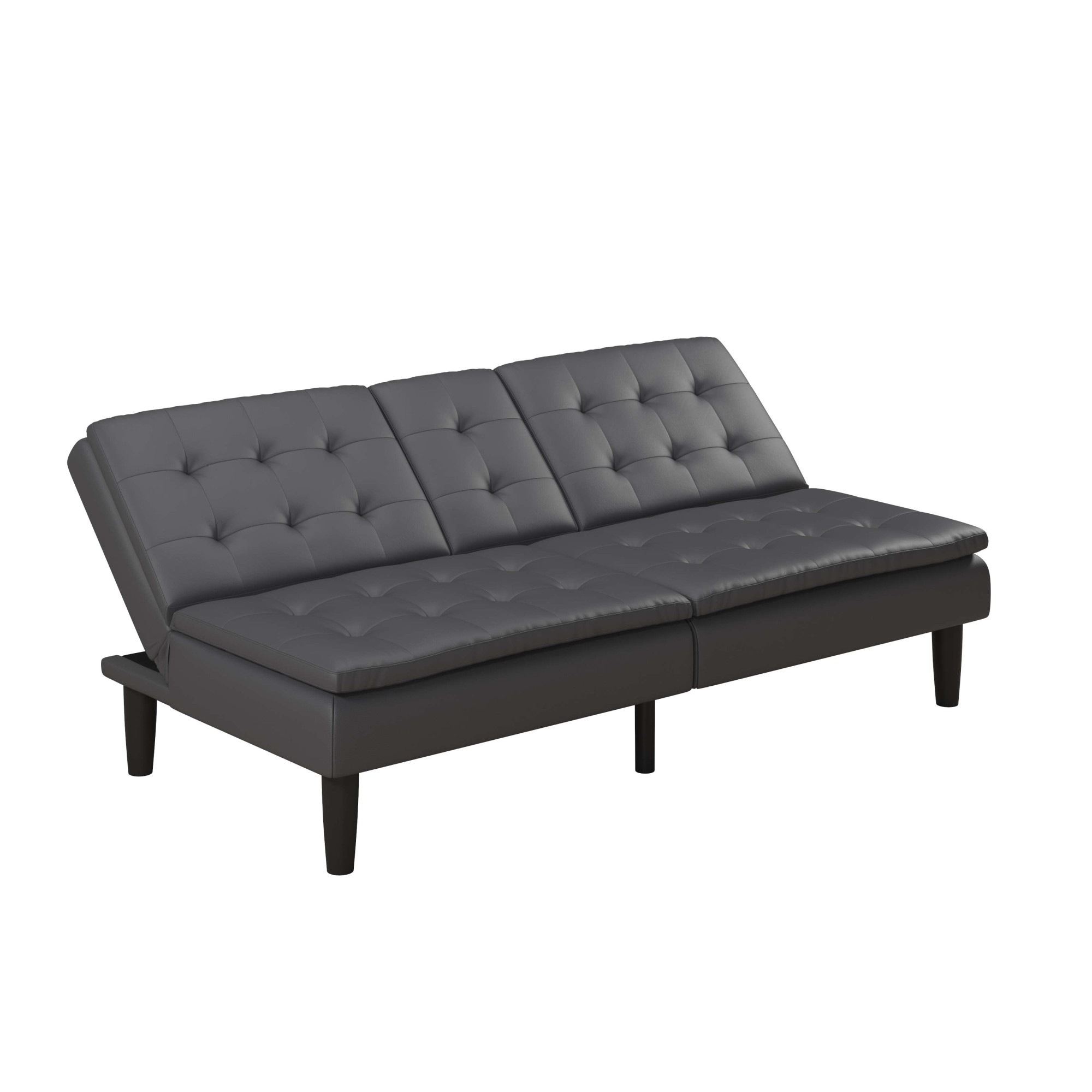 Dorel Home Schlafsofa »MAINE, Kinosofa mit Relax- und Bettfunktion, 2 Getränkehalter,«, Liegefläche 190 x 110 cm, Webstoff und Kunstleder