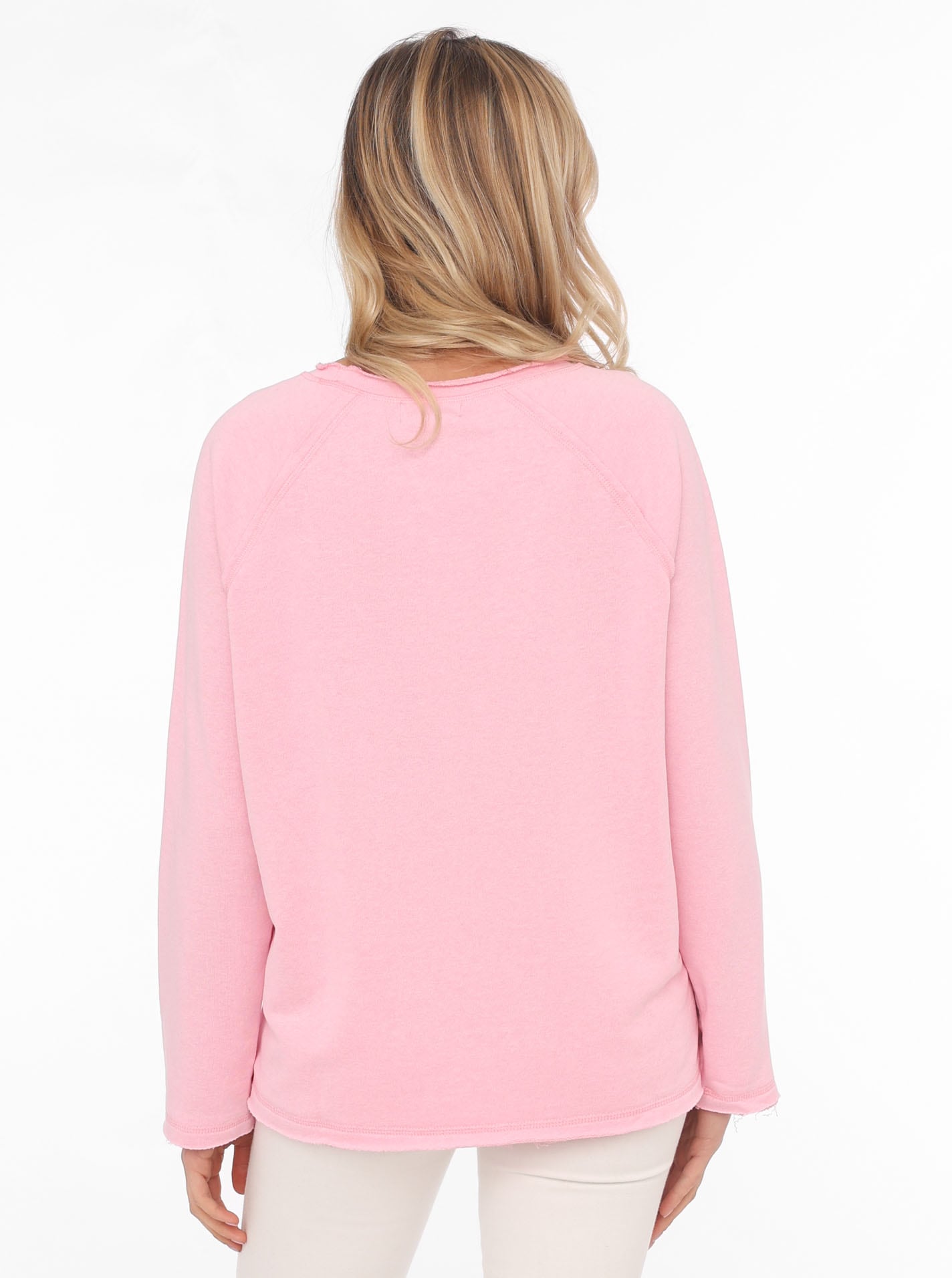 Zwillingsherz Langarmshirt, mit aufgesticktem "Strandglück"