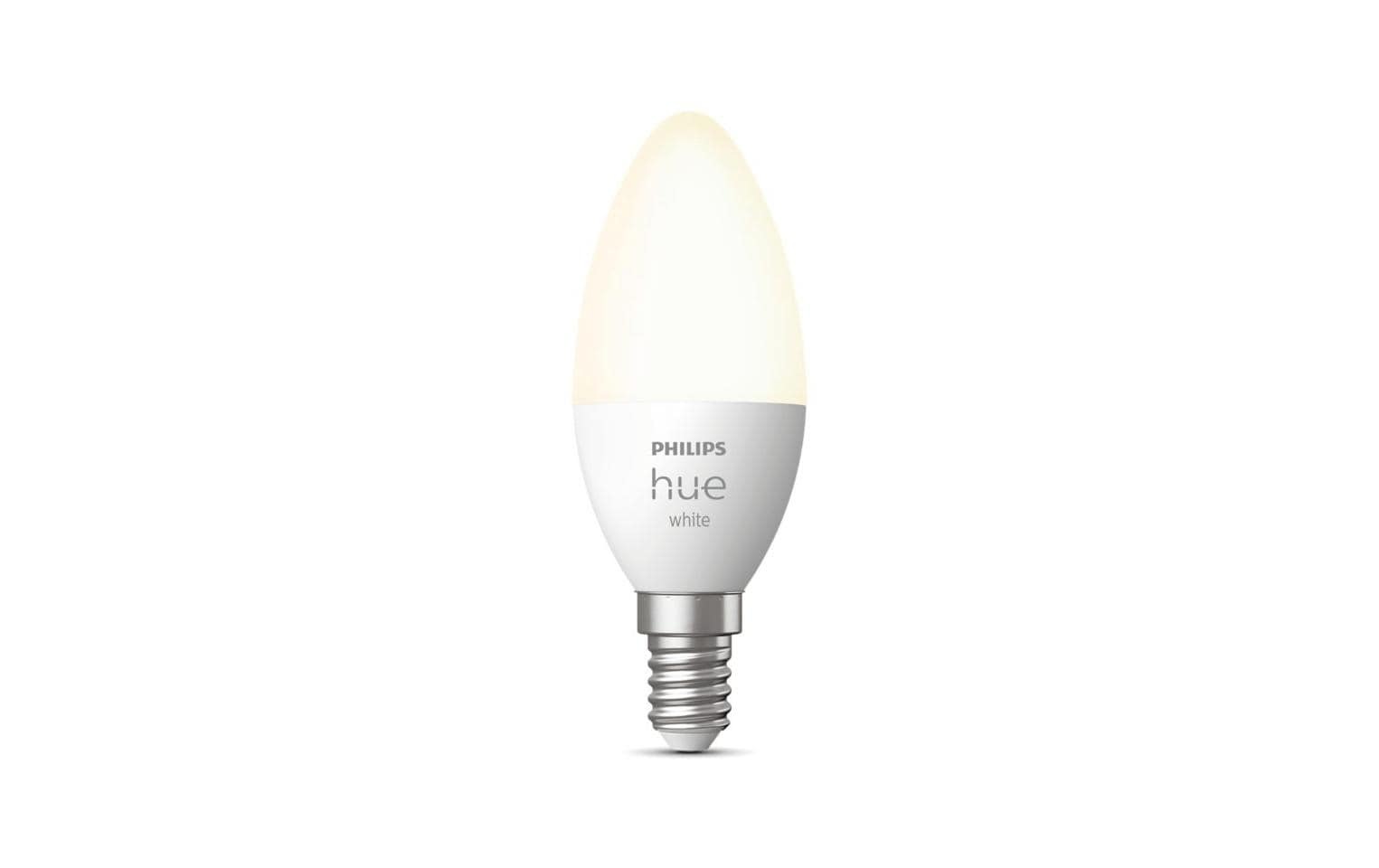 Image of Philips Hue LED-Leuchtmittel "Hue W B39 E14 LED, Warmweiss, dimmbar" E14 warmweiss