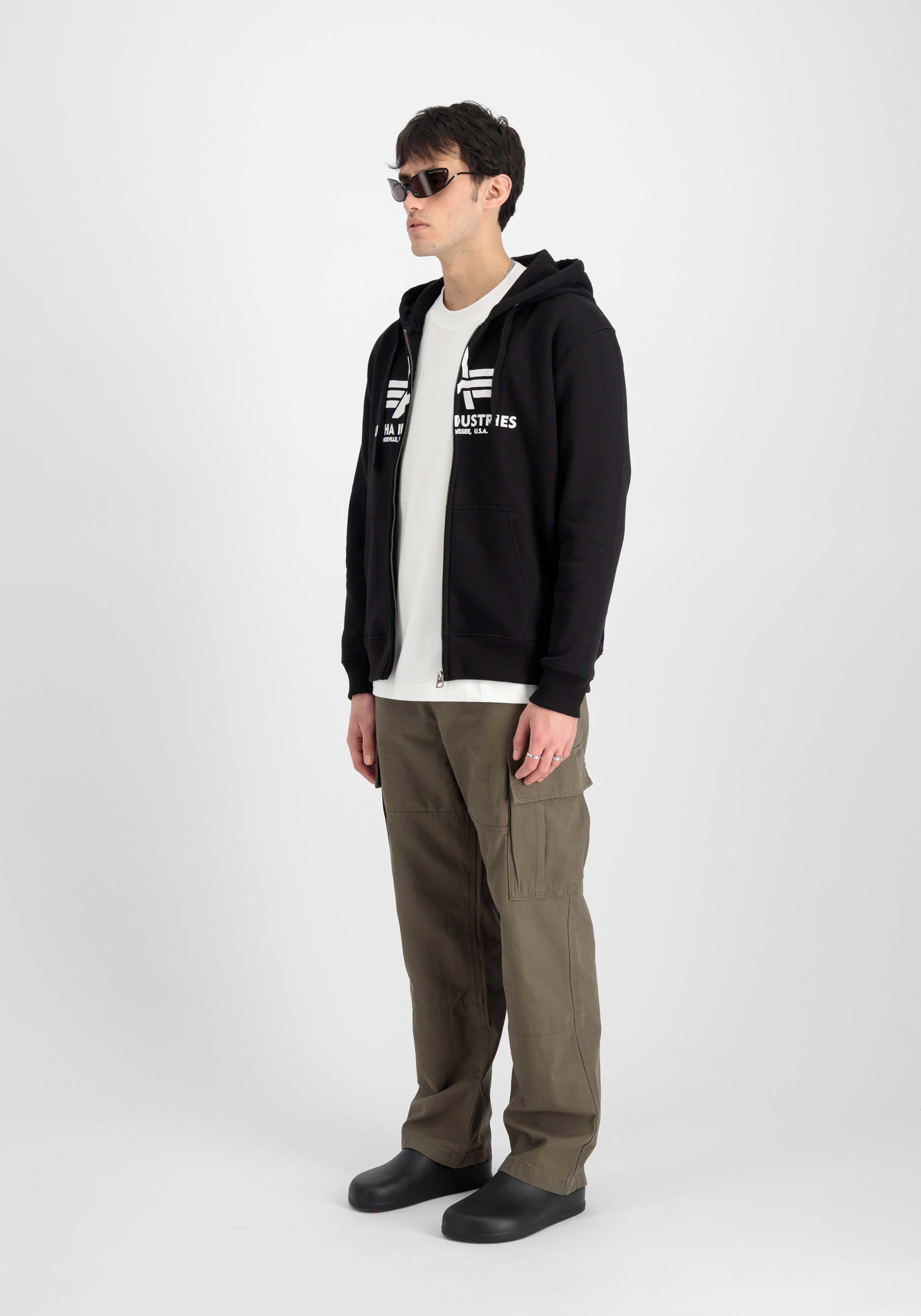 Alpha Industries Hoodie »Alpha Industries Men - Hoodies Basic Zip Hoodie BL PP«