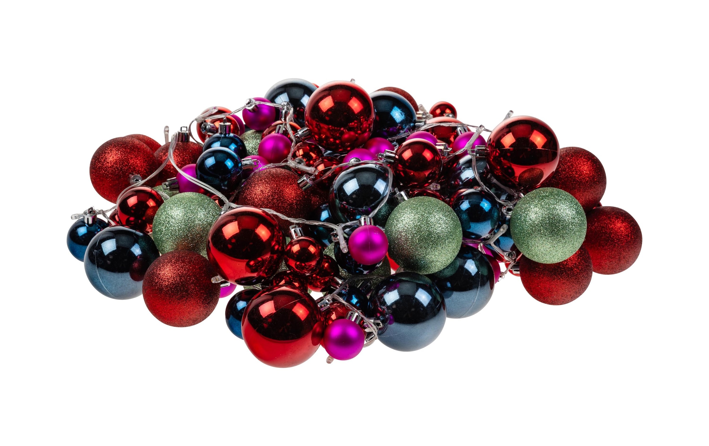 Cocon LED-Lichterkette »mit Weihnachtskugeln, 4 m« 40 Stk.-flammig