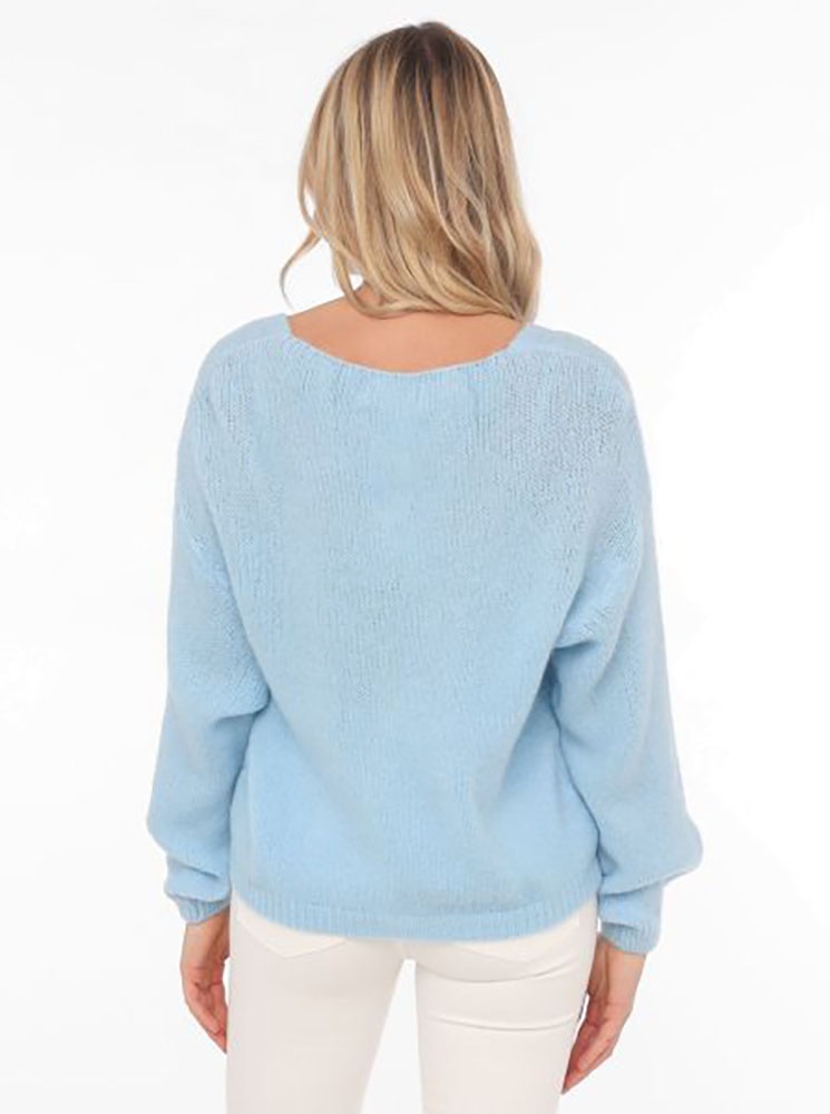 Zwillingsherz Strickjacke »"Uni"«, One Size