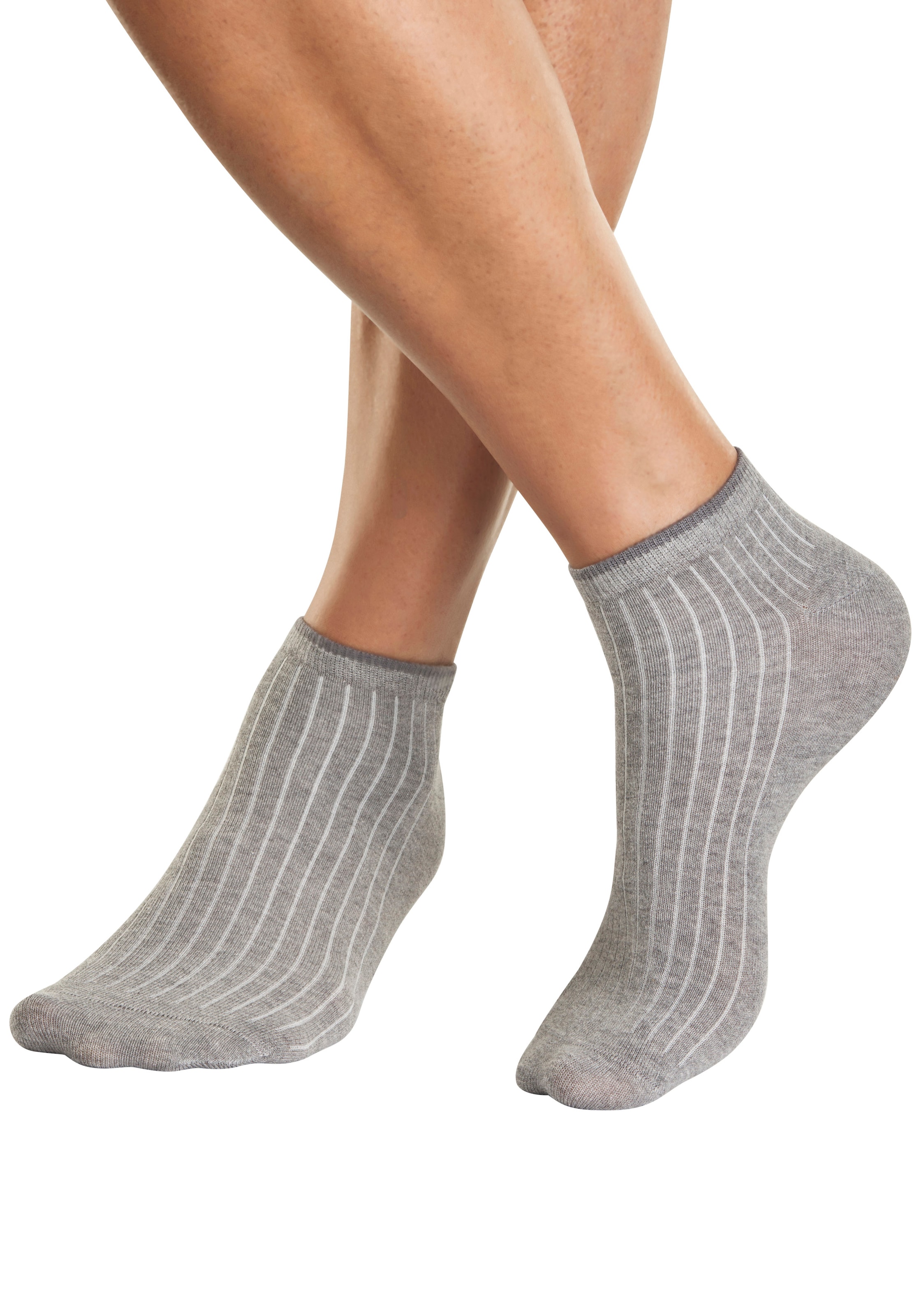 H.I.S Chaussettes courtes Paquet, 7 Couple tlg. in schöner Farbpackung