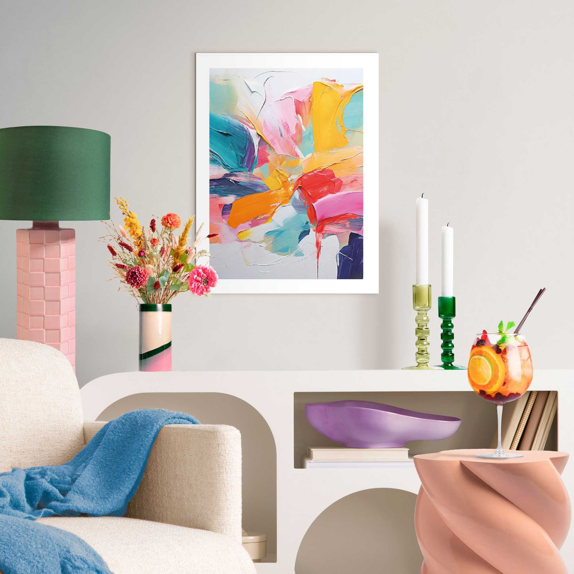 Image of Reinders Bild mit Rahmen "Paint Colourful"