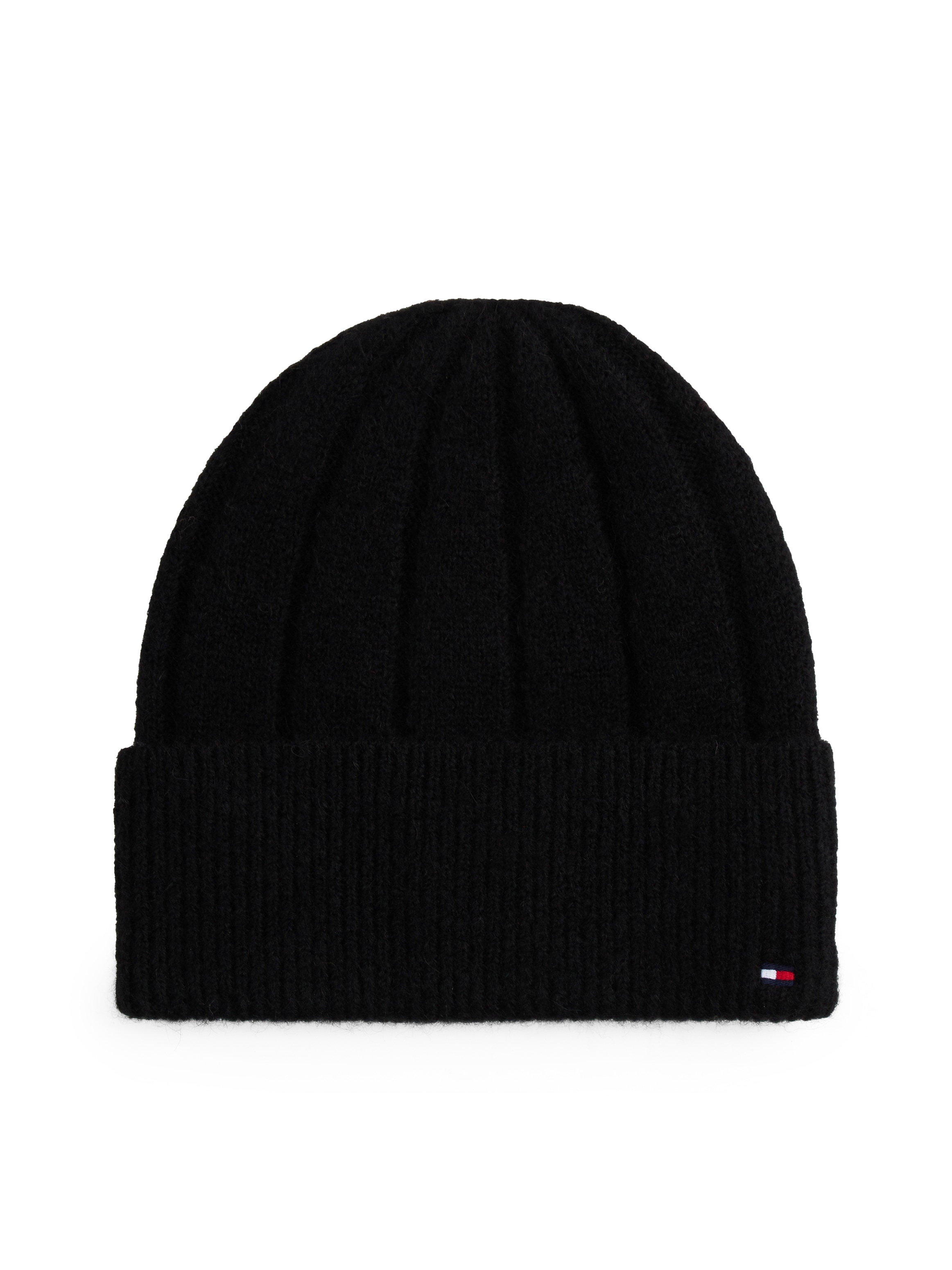 Tommy Hilfiger Beanie »TH FLAG FLUFFY« in Geschenkbox, Set mit Schal, flaschig