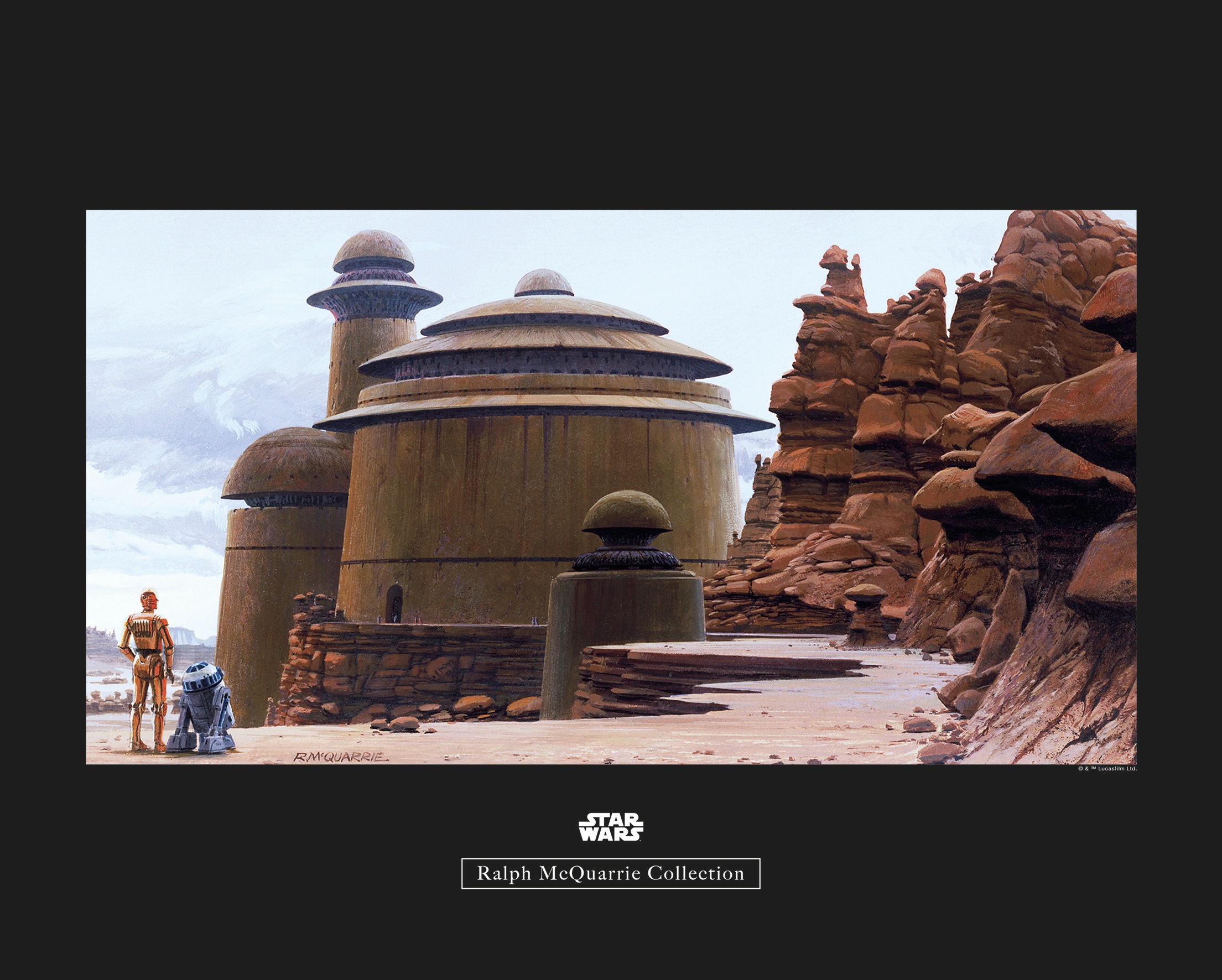 Image of Komar Poster »Star Wars Classic RMQ Jabbas Palace«, Star Wars bei Ackermann Versand Schweiz