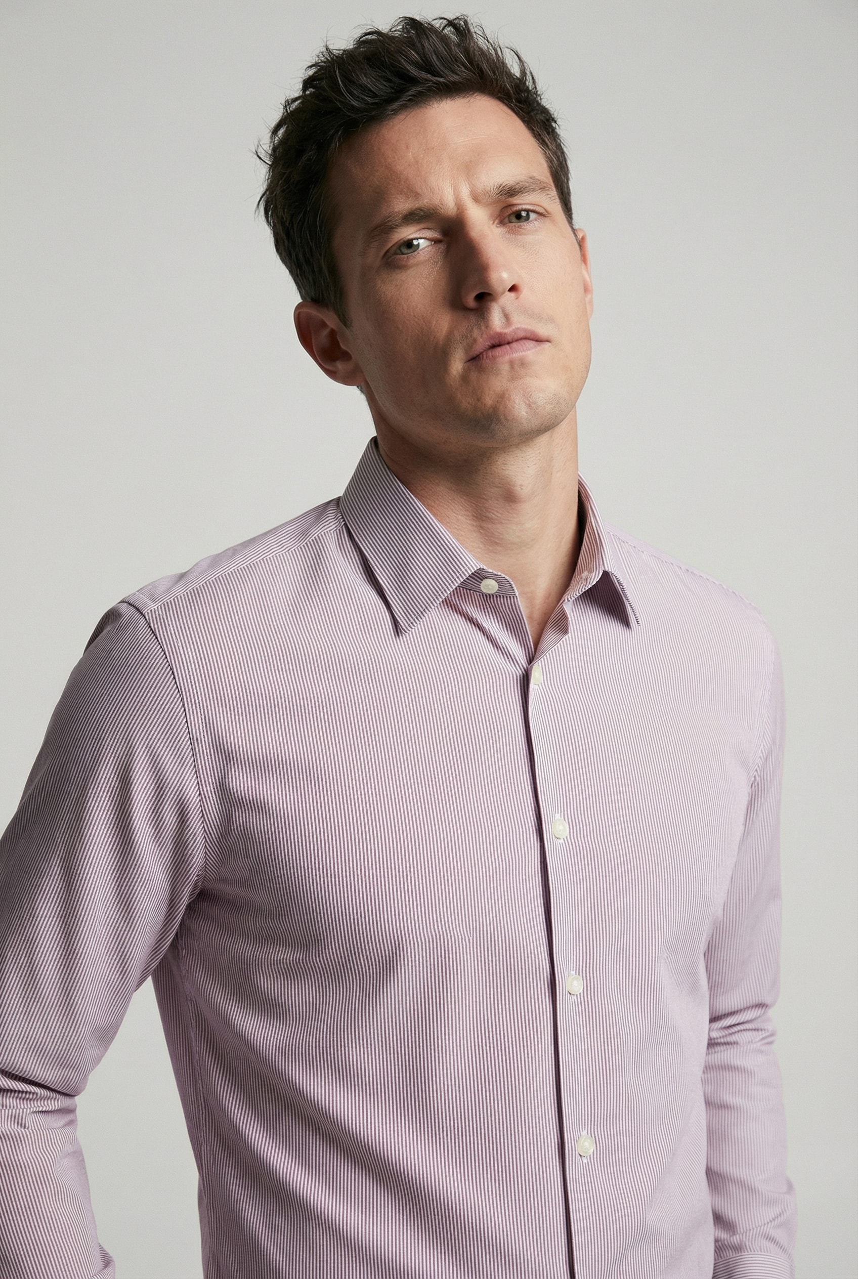 Image of Calvin Klein Businesshemd "SLM ENT CLS STR STP" slim fit, normaler Hemdkragen