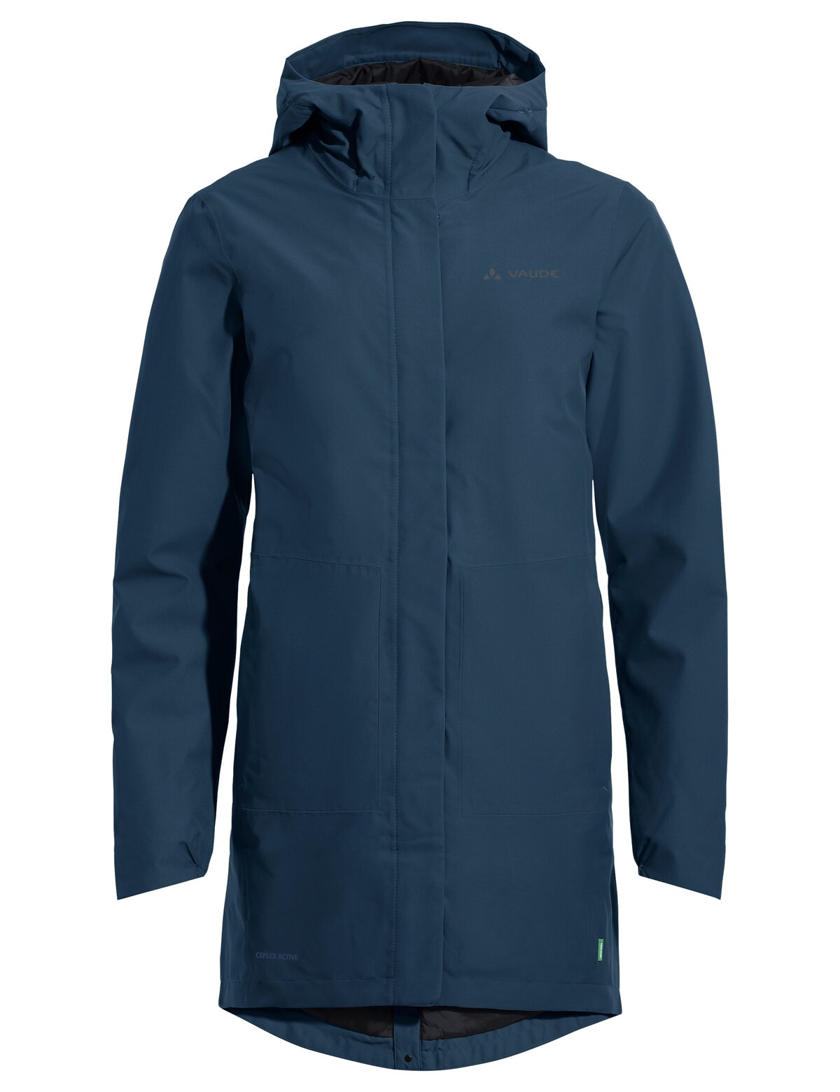 VAUDE Funktionsmantel »WOMEN'S CYCLIST PADDED PARKA II«, (1 tlg.), wattiert