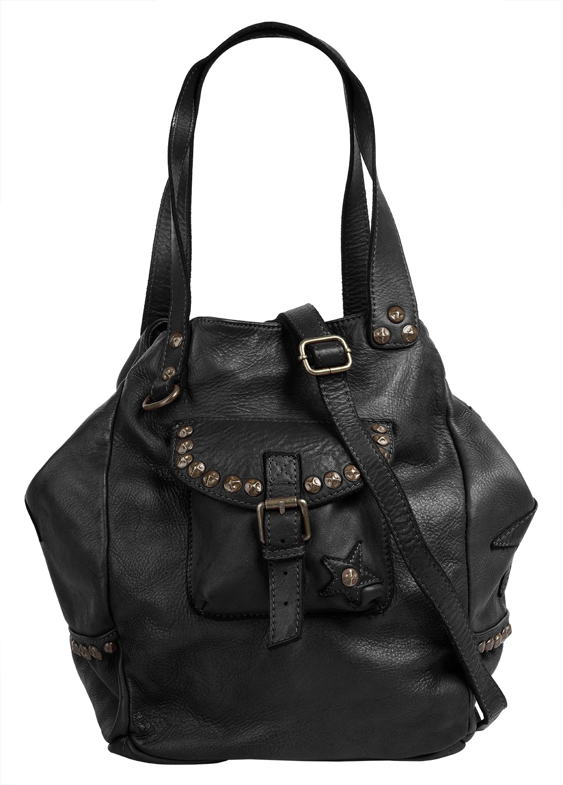 Samantha Look Shopper, echt Leder, Made in Italy