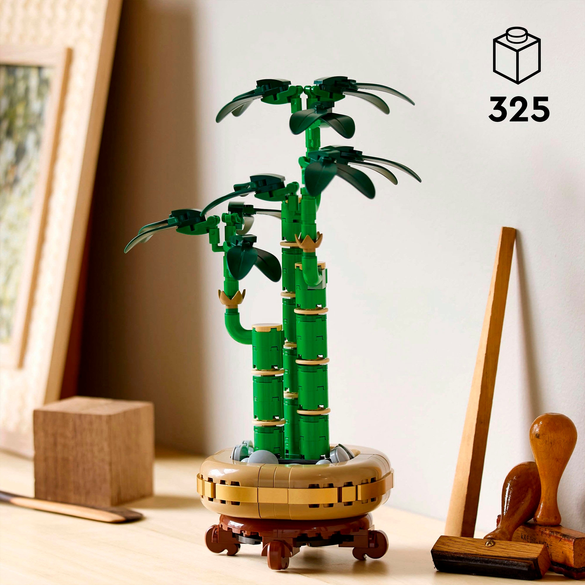 LEGO® Konstruktionsspielsteine »Glücks-Bambus (10344), LEGO Botanicals« Made in Europe