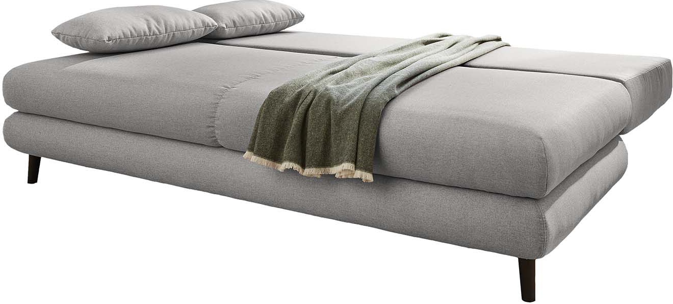Jockenhöfer Gruppe Schlafsofa »Per, mit Gästebettfunktion, inklusive 4 Kissen«, Wellenschaumpolsterung und grosszügigem Stauraum/Bettkasten