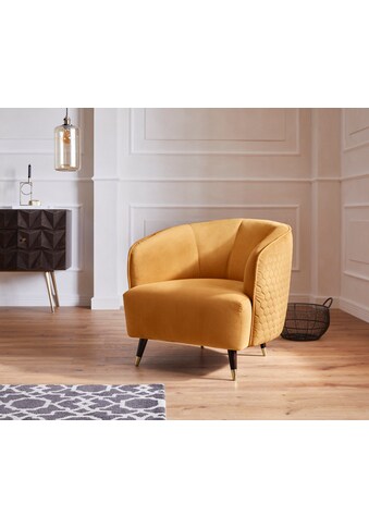 Guido Maria Kretschmer Home&Living Sessel »Oradea«, mit eleganter Steppung auf... kaufen