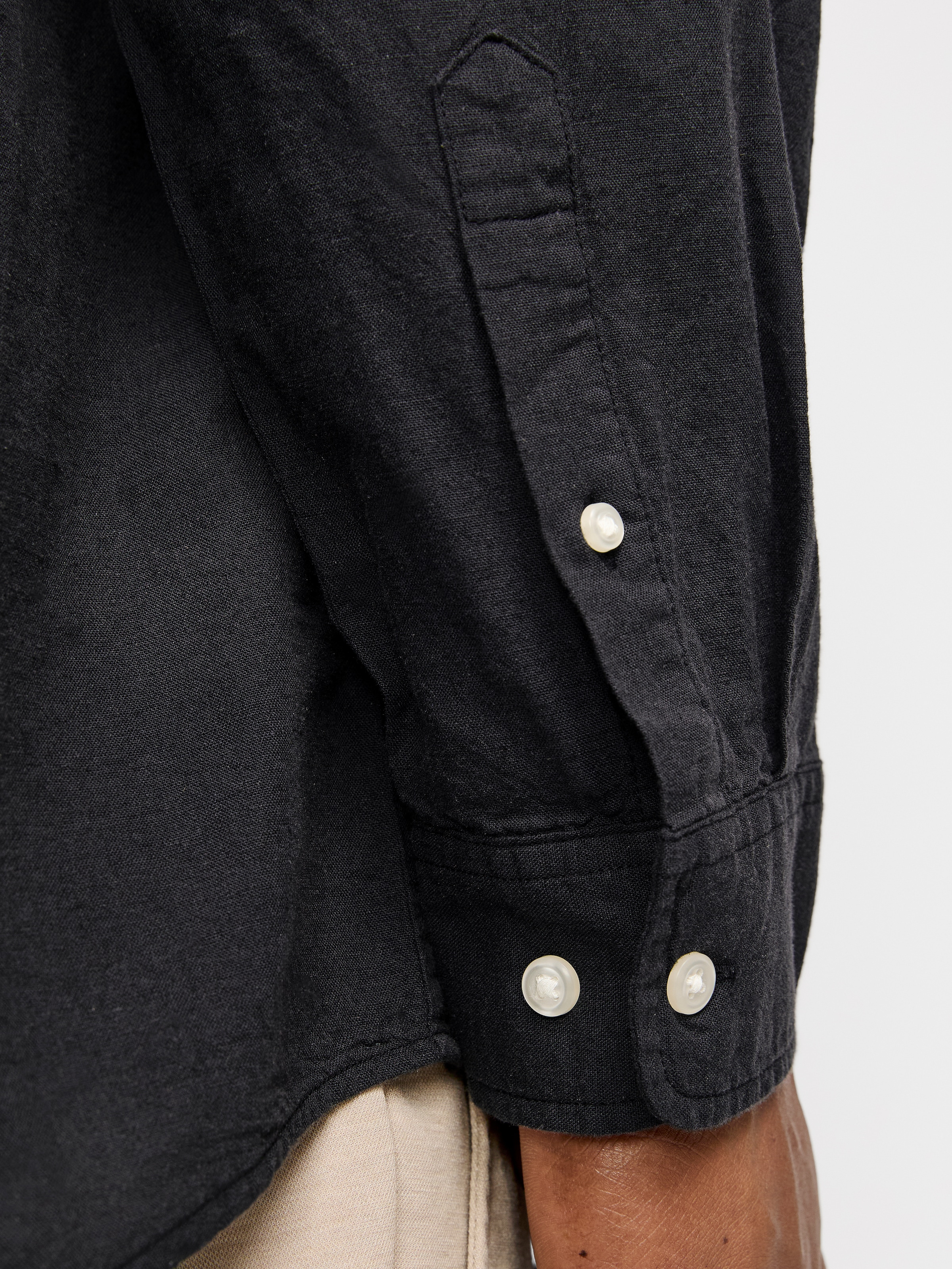 Jack & Jones PlusSize Langarmhemd »JJEBREEZE SHIRT LS SN PLS«, mit Hemdkragen