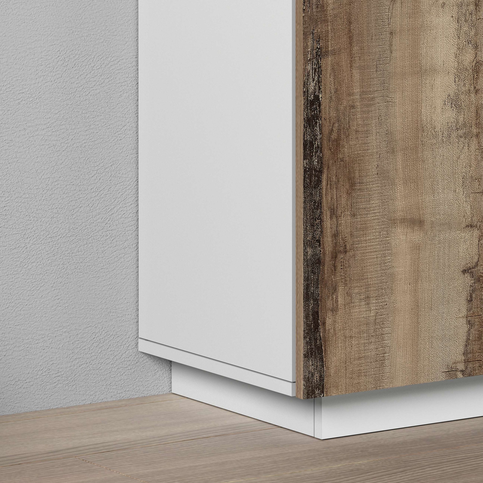 Home affaire Armoire de classement »Coro, Mehrzweckschrank, Büroschrank mit 2 Türen« & verstellbare Einlegeböden, Höhe 86 oder 166 cm, Made in Italy