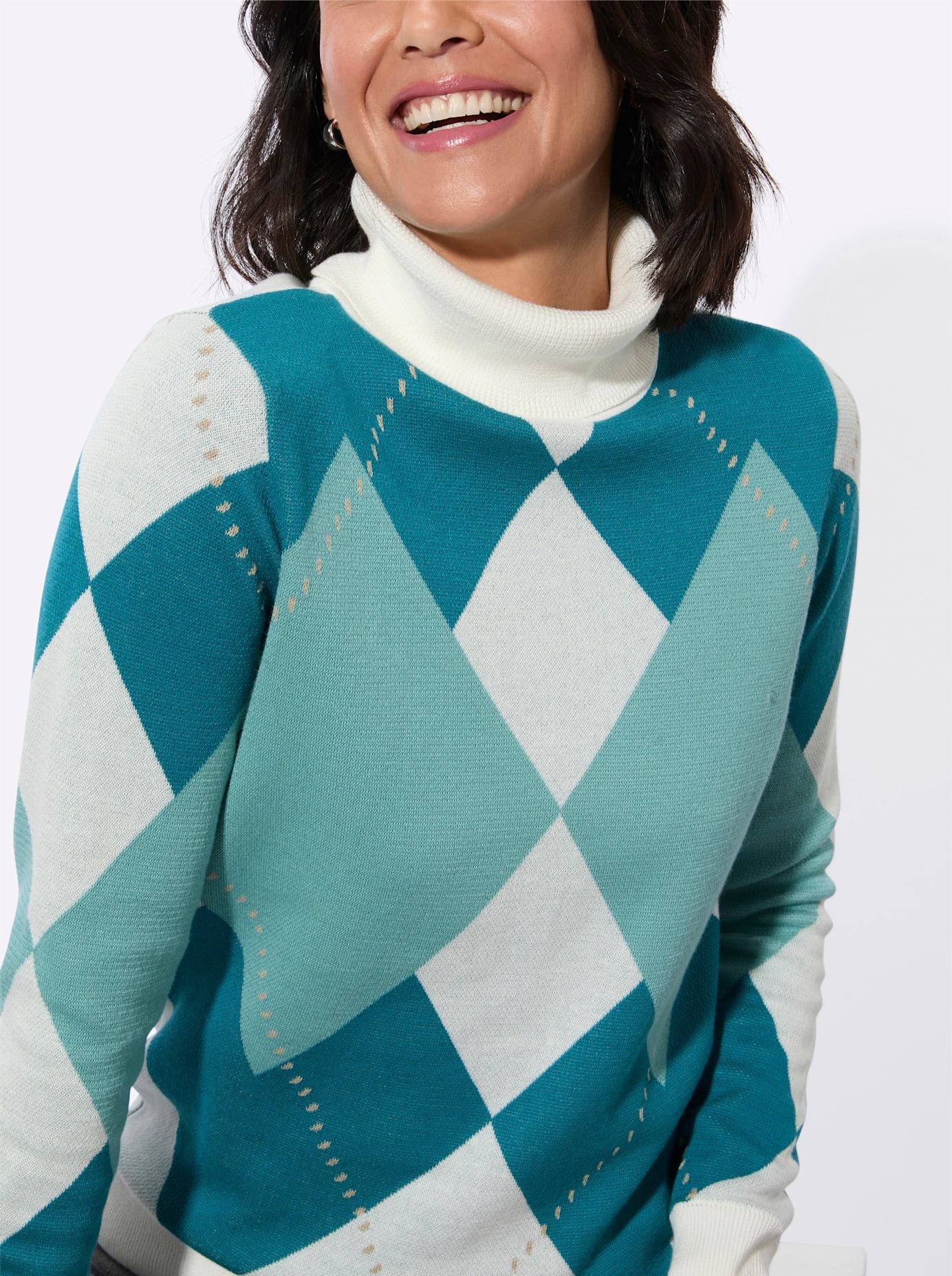 Casual Looks Rollkragenpullover »Rollkragen-Pullover«