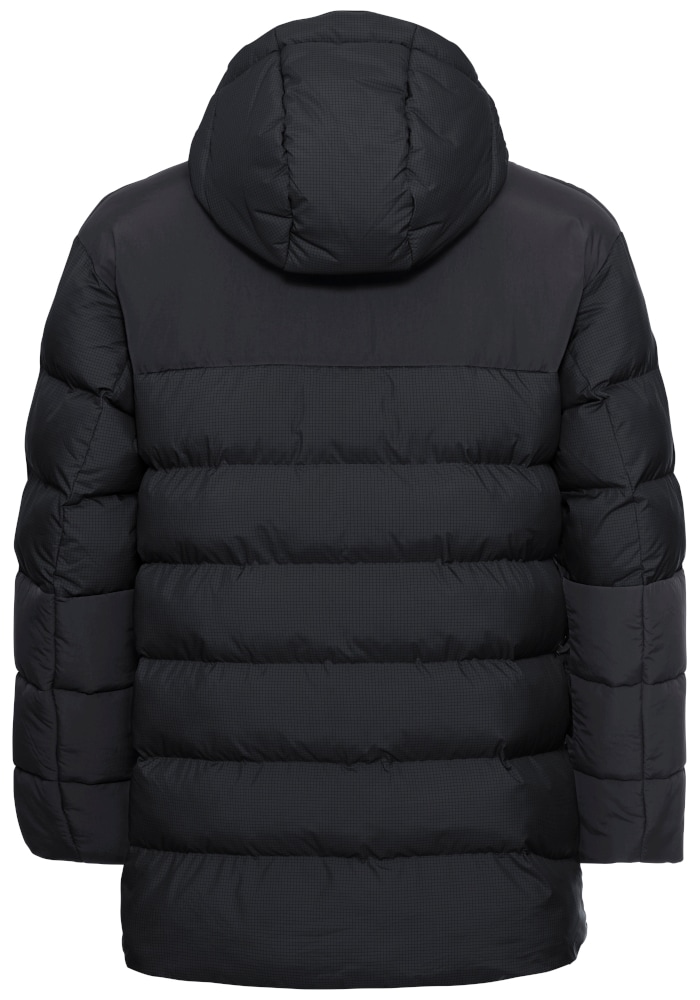 Jack Wolfskin Veste d'hiver »ICY HOLLOW HOODED JKT M« avec doublure et rembourrage en polyester, veste d'hiver, phantom
