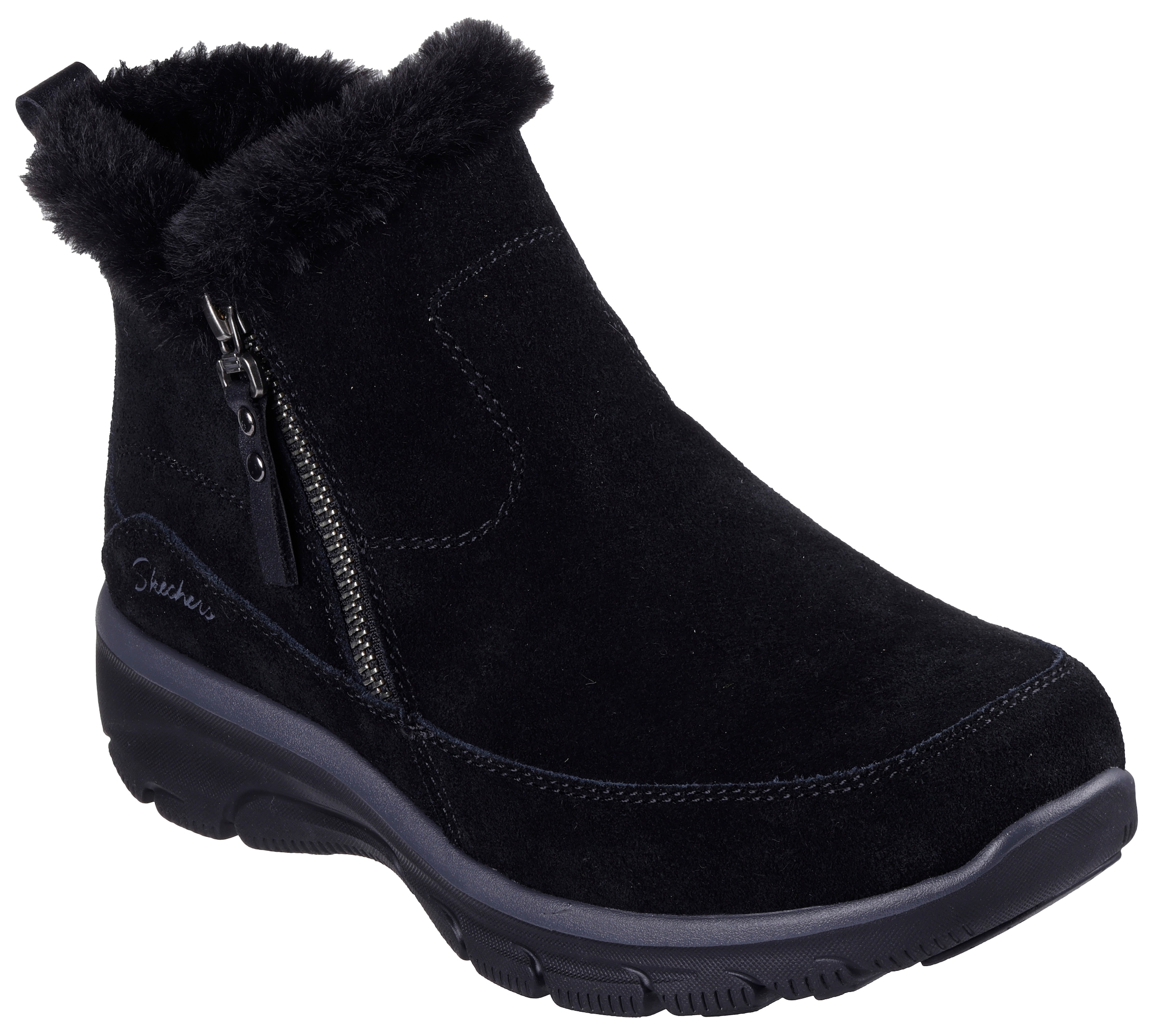 Image of Skechers Winterboots "EASY GOING-COOL ZIP" Winterschuh, Reissverschlussstiefel mit 3M Scotchgard-Imprägnierung