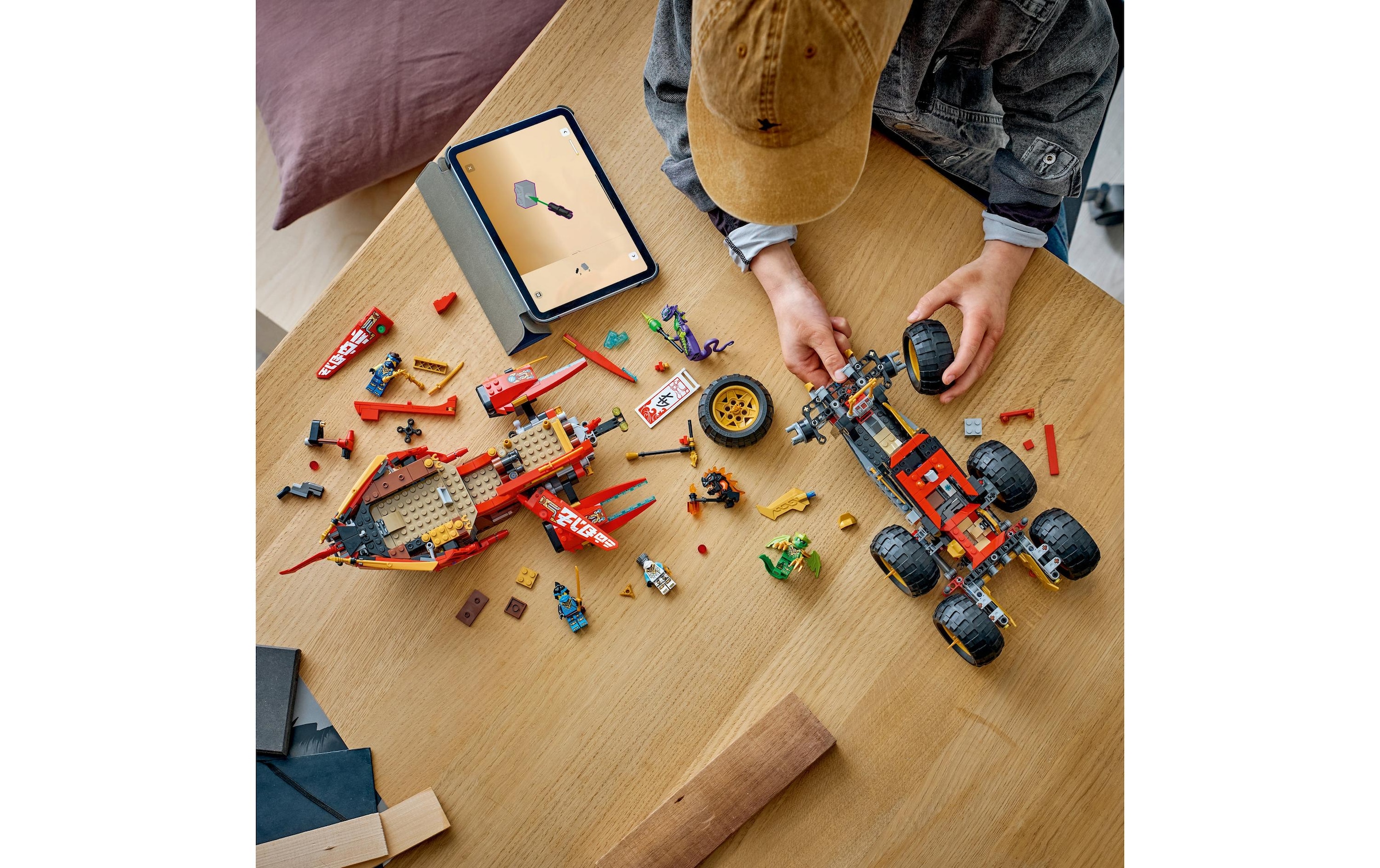 LEGO® Konstruktionsspielsteine »Wüstensegler (71869), LEGO Ninjago« Made in Europe