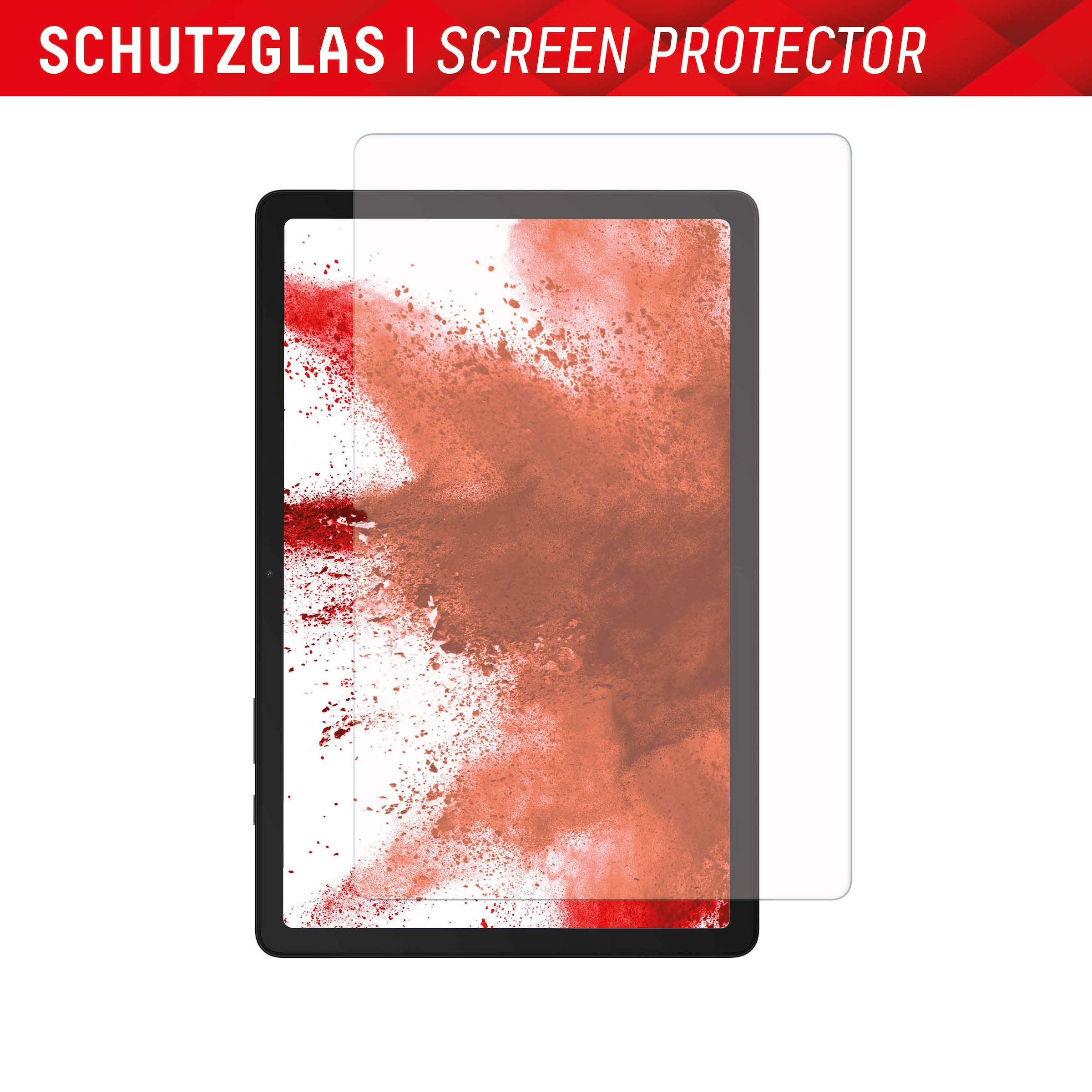 Displex Verre de protection d'écran »Tablet Glass« für Samsung Galaxy Tab A9+;Samsung Galaxy Tab A11+ Bildschirmschutz, Schutzglas, Splitterschutz, kratzfest