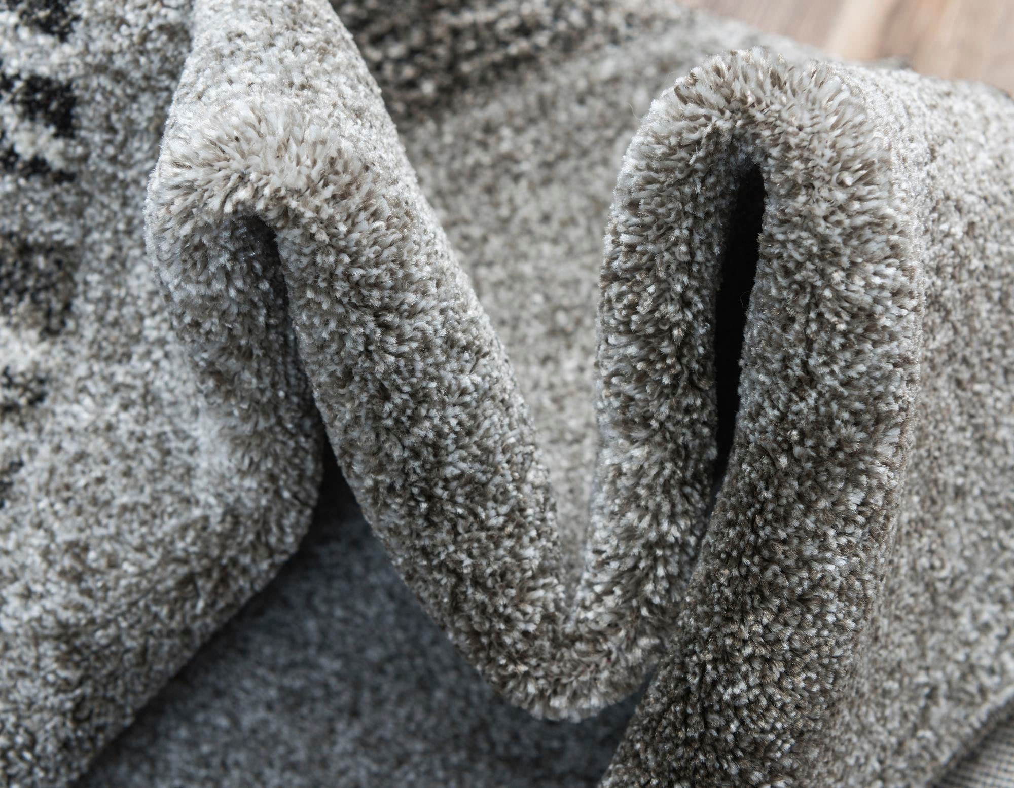 Myflair Möbel & Accessoires Teppich »Good Times, LAGERRÄUMUNG!« rechteckig 13 mm Höhe Kurzflor, gewebt, melierte Optik, mit Bordüre