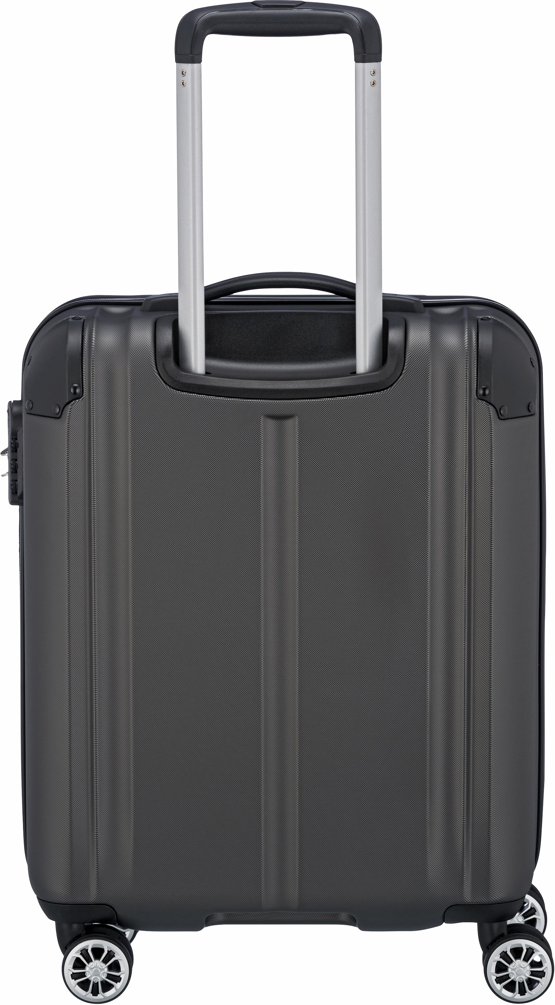 travelite Trolley à coque dure »CITY Reisekoffer Hartschale« 40 litre 4 Rollen avec serrure TSA, bagage de voyage robuste en ABS