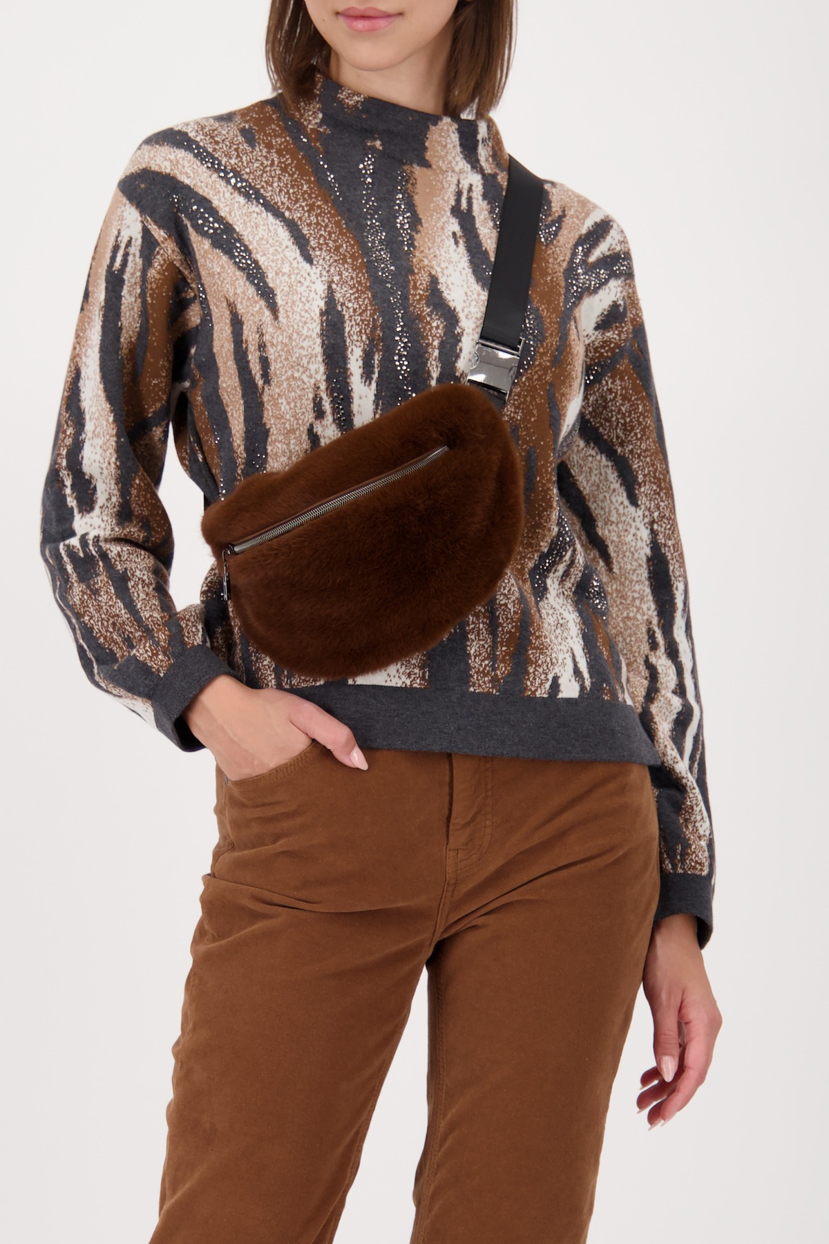 Monari Gürteltasche Mit grössenverstellbarem Gurt