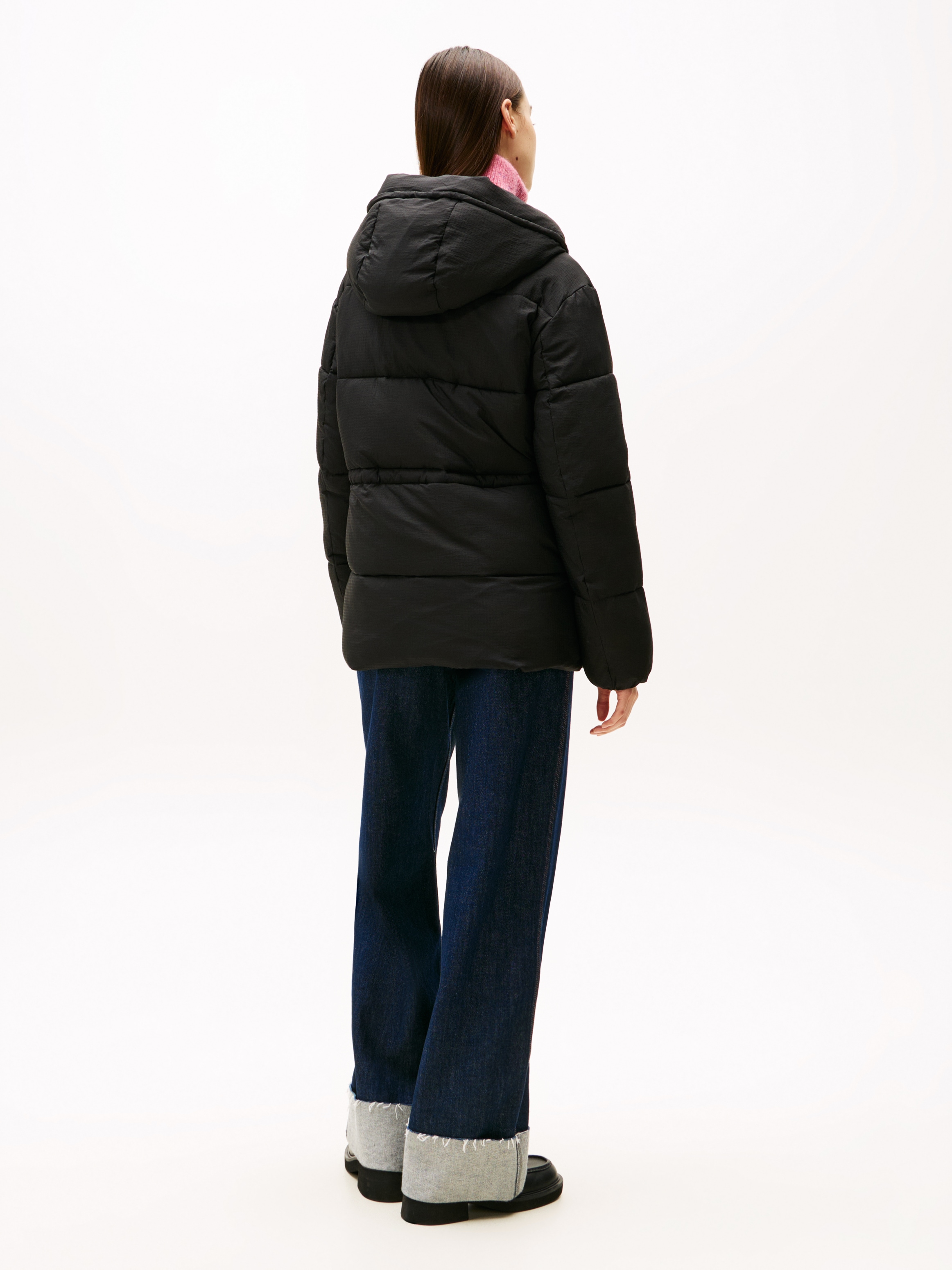 Tommy Jeans Veste matelassée »TJW HOODED MIDI PUFFER JACKET« mit Kapuze