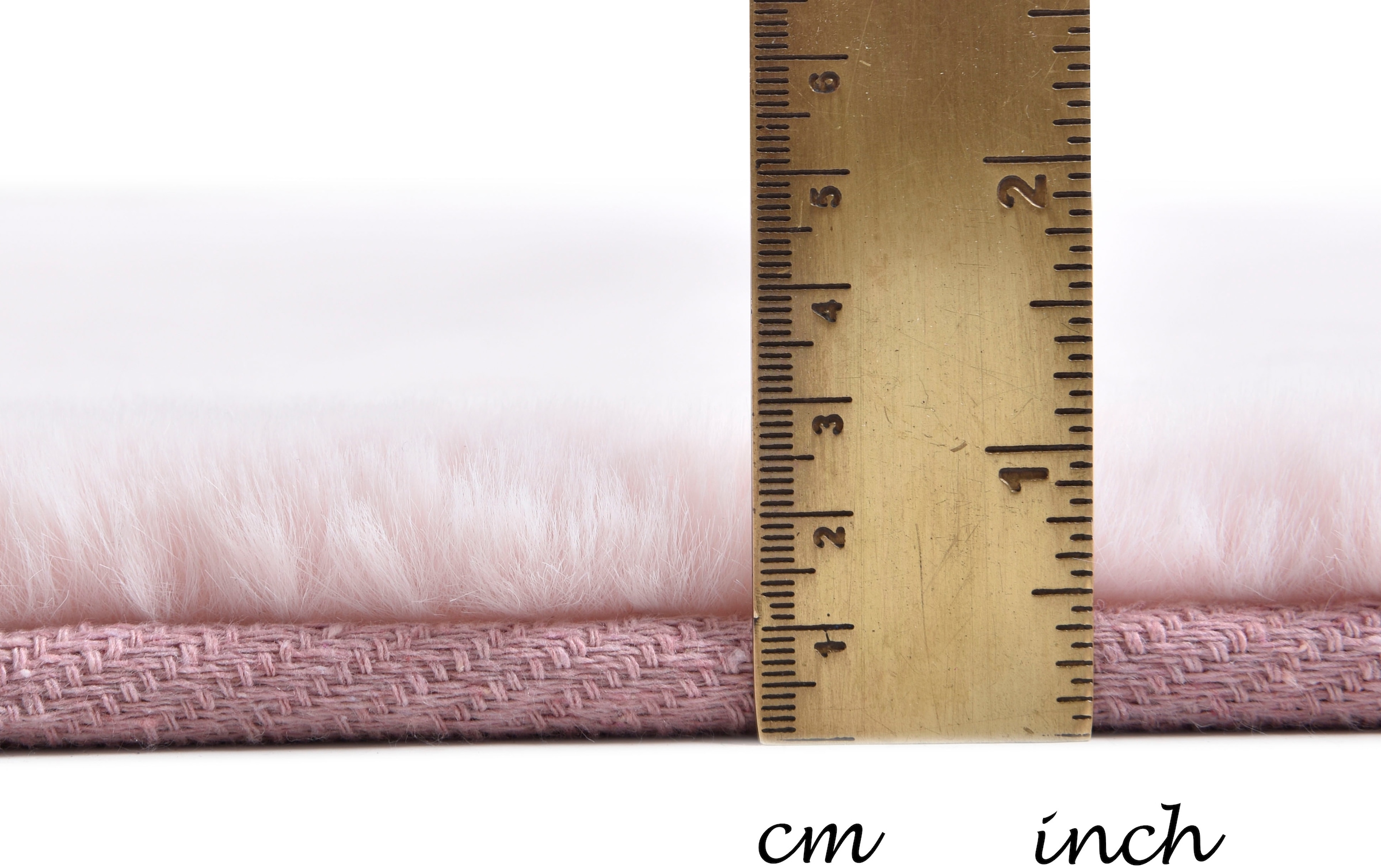 Gino Falcone Fellteppich »Kuschelteppich Chiara«, rund, 30 mm Höhe, Kunstfell, Kaninchenfell-Haptik, besonders weicher Langflor