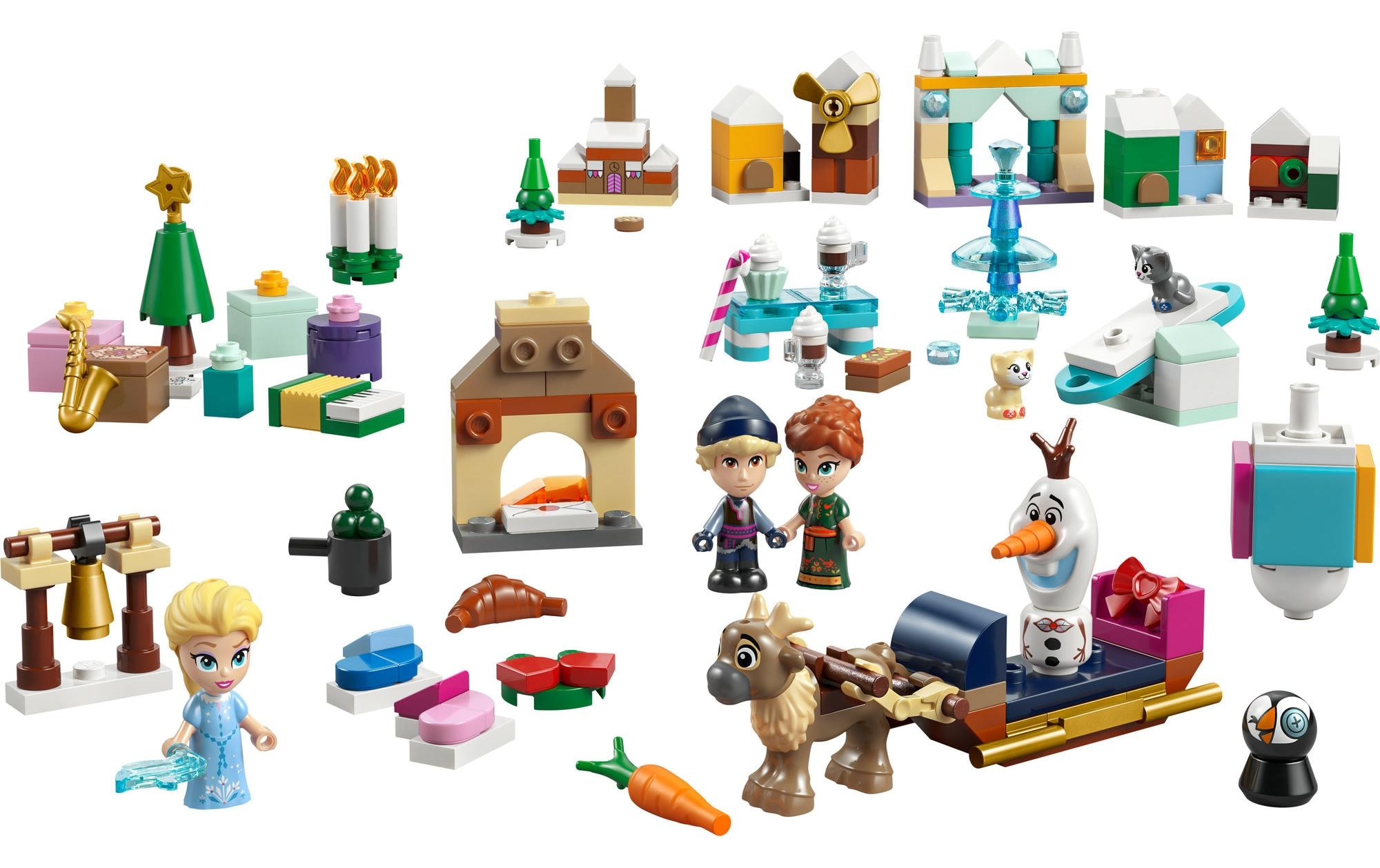 LEGO® Konstruktionsspielsteine »Princess Disney Adventskalender 2025«