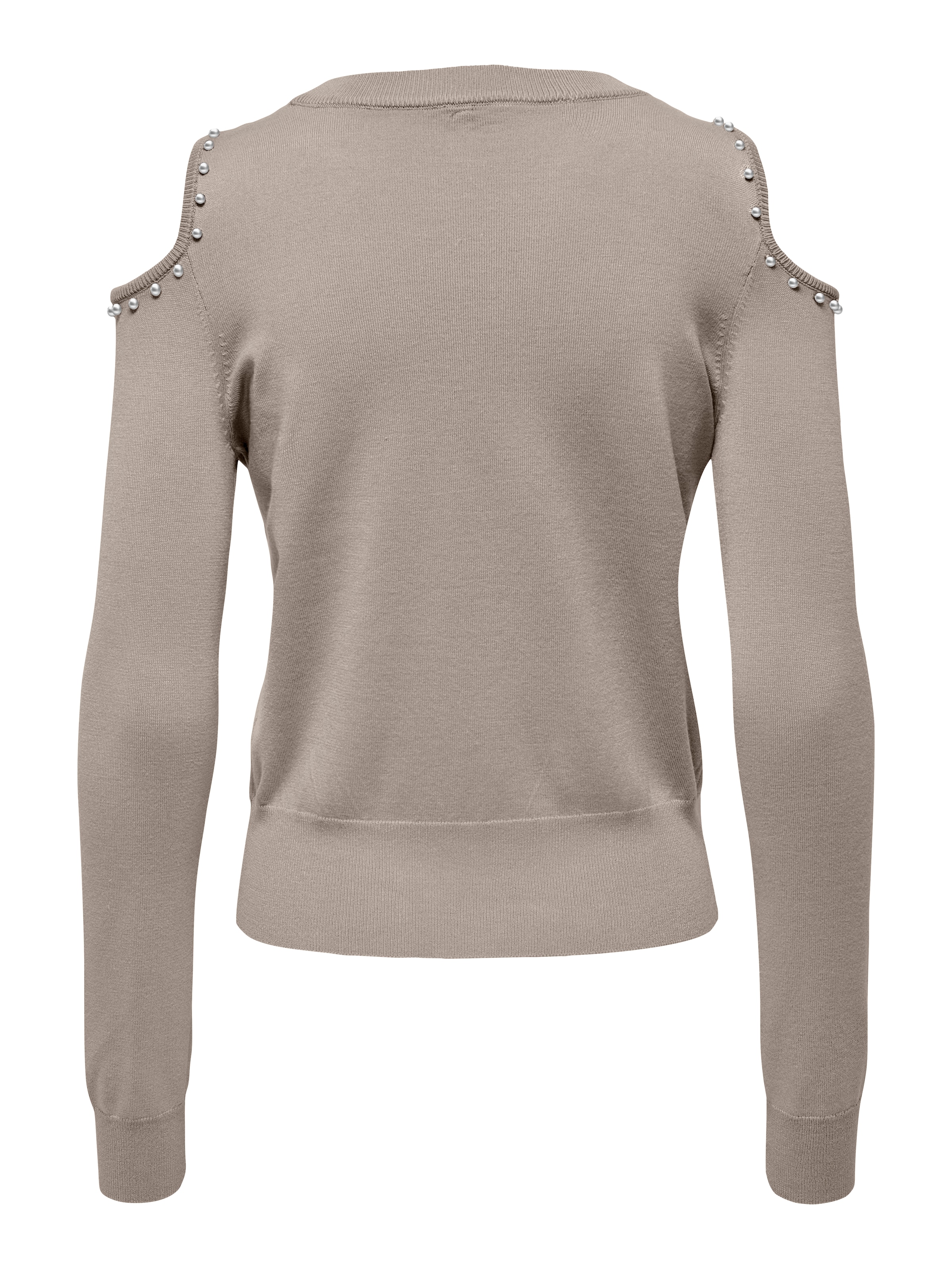 ONLY Strickpullover »ONLGILA LS O-NECK BLING CC KNT«