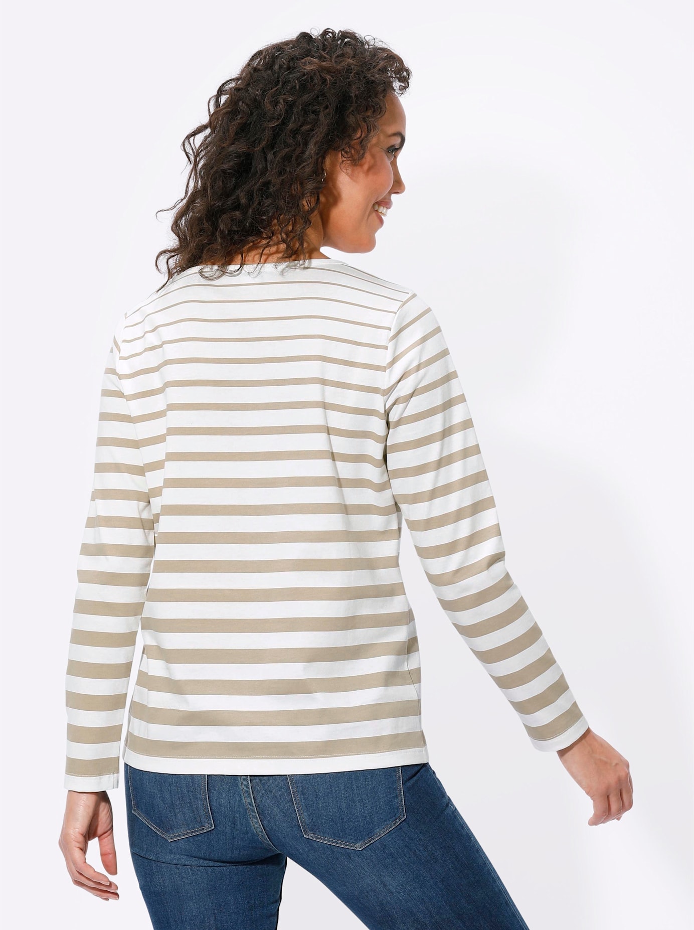 Casual Looks Print-Shirt »Ringelshirt«, (1 tlg.)