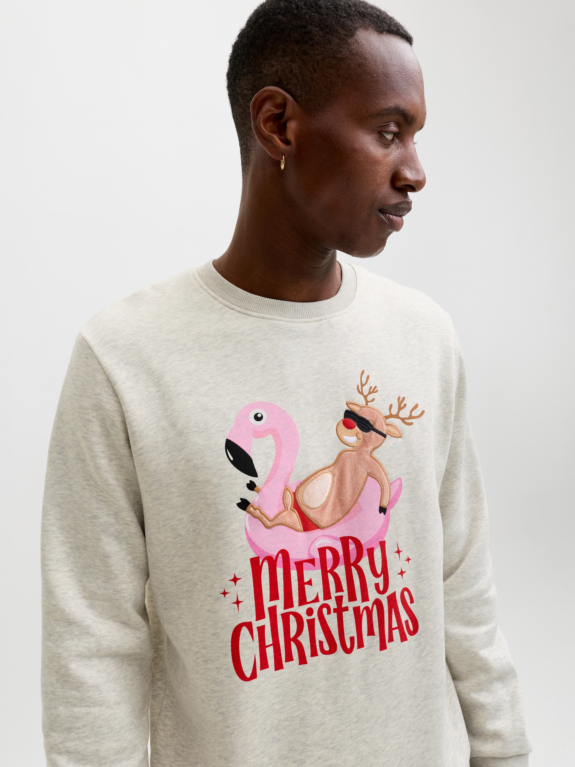 Jack & Jones Sweat-shirt »JJCHRISTMAS SWEAT CREW NECK XMAS«
