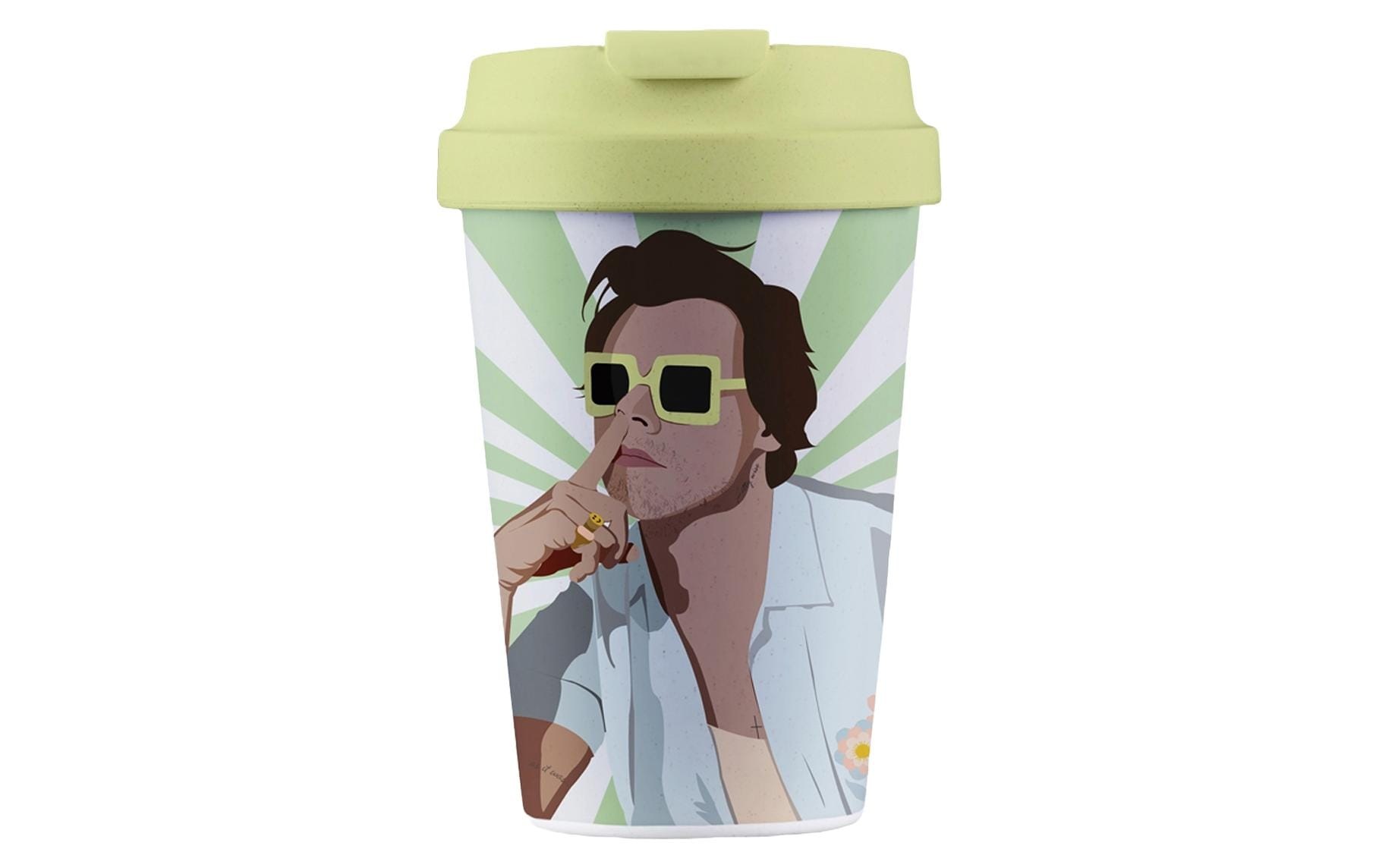 Image of Coffee-to-go-Becher "BioLoco Easy Cup-Golden 350 ml"